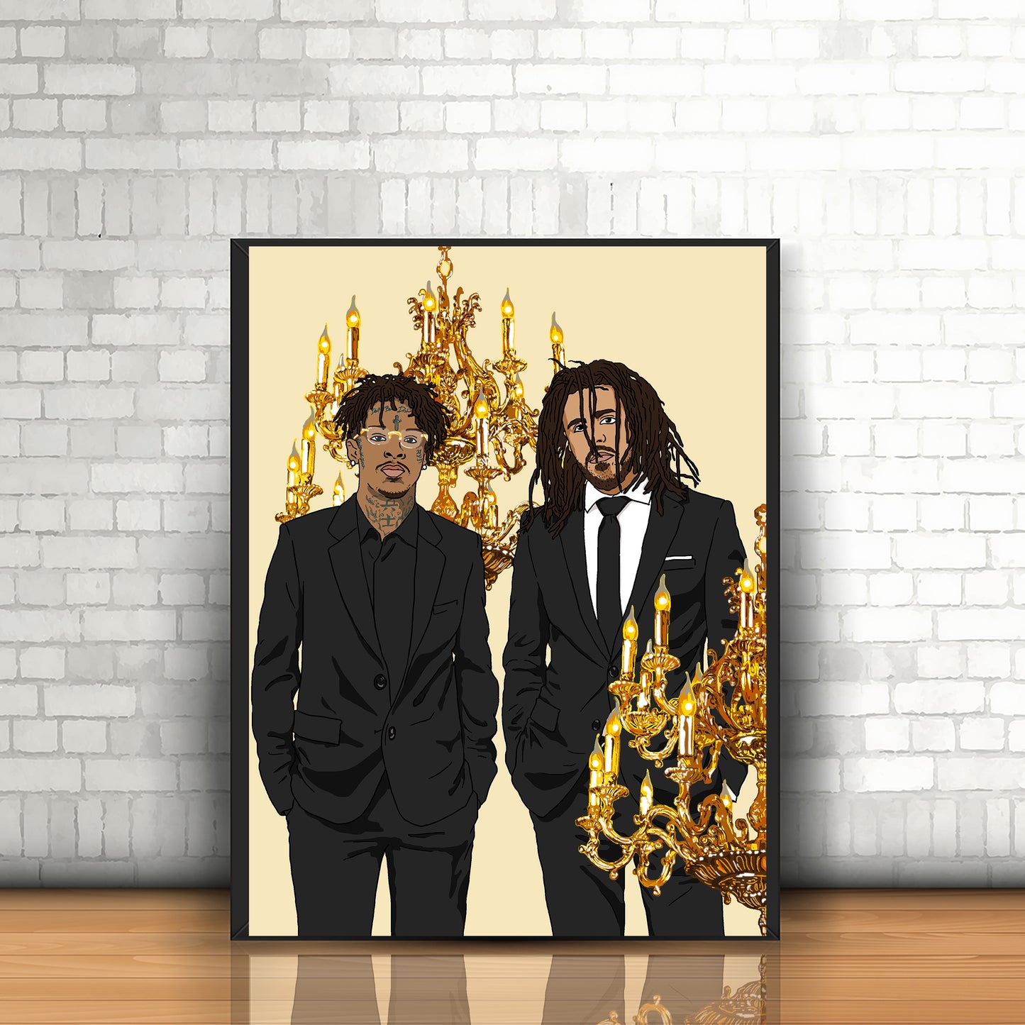 21 Savage, J. Cole Poster - A Lot