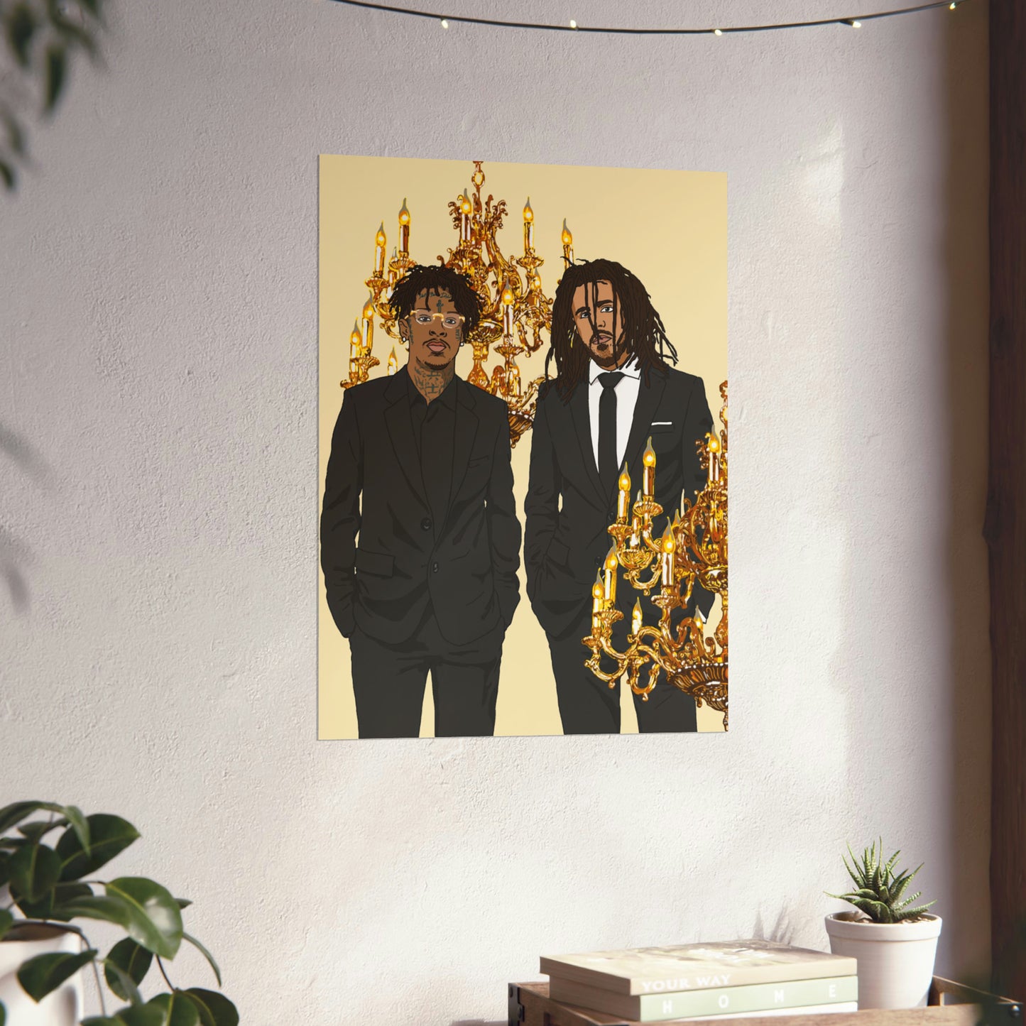21 Savage, J. Cole Poster - A Lot
