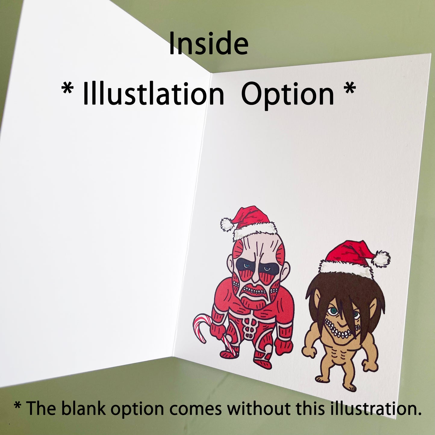 Attack On Titan Christmas Card - Rumbling