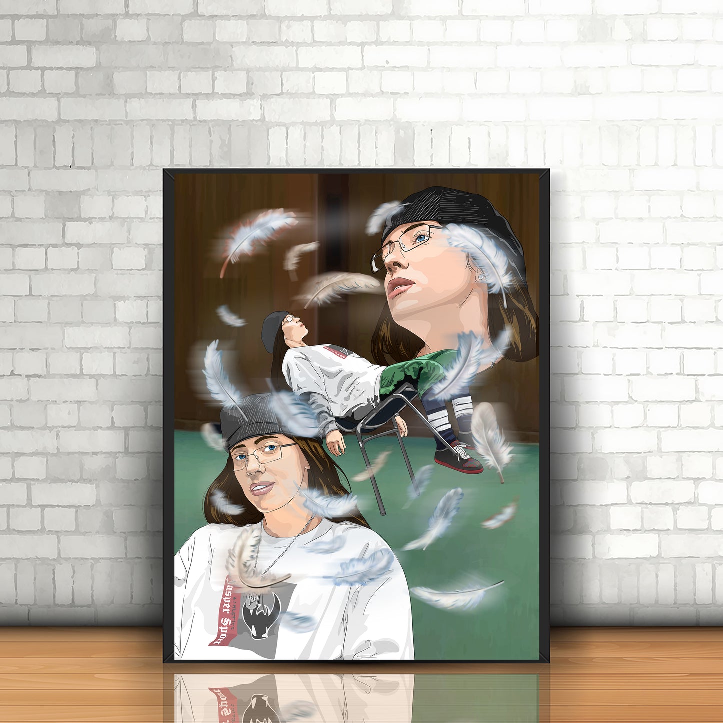 Billie Elish Poster - Birds Of A Feather