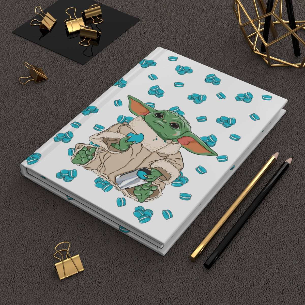 Baby Yoda Journal - Macarons