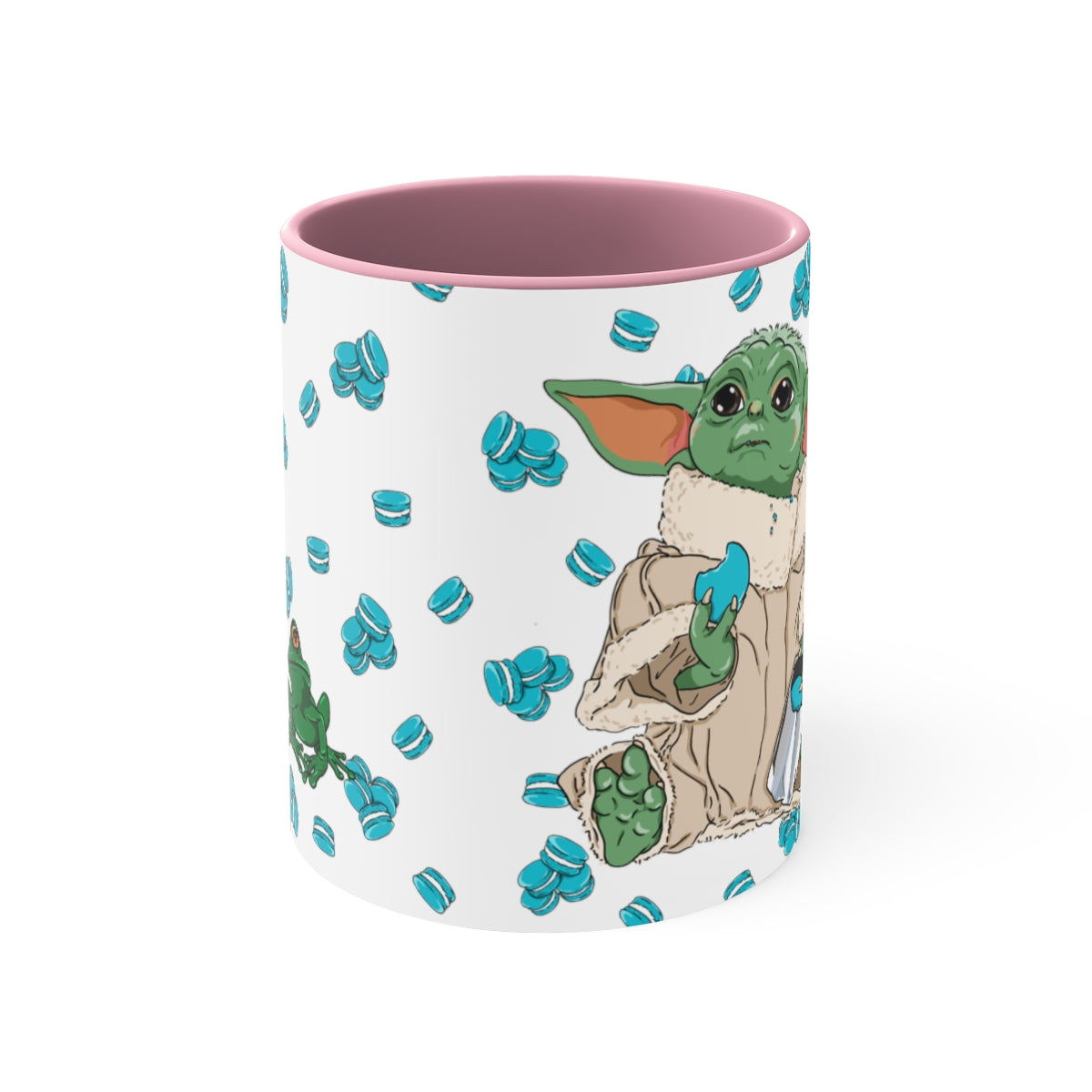 Baby Yoda Coffee Mug - Macarons