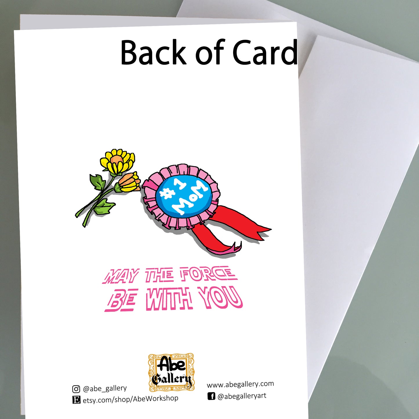 Baby Yoda Mother's Day Card - Yoda Best Mom!