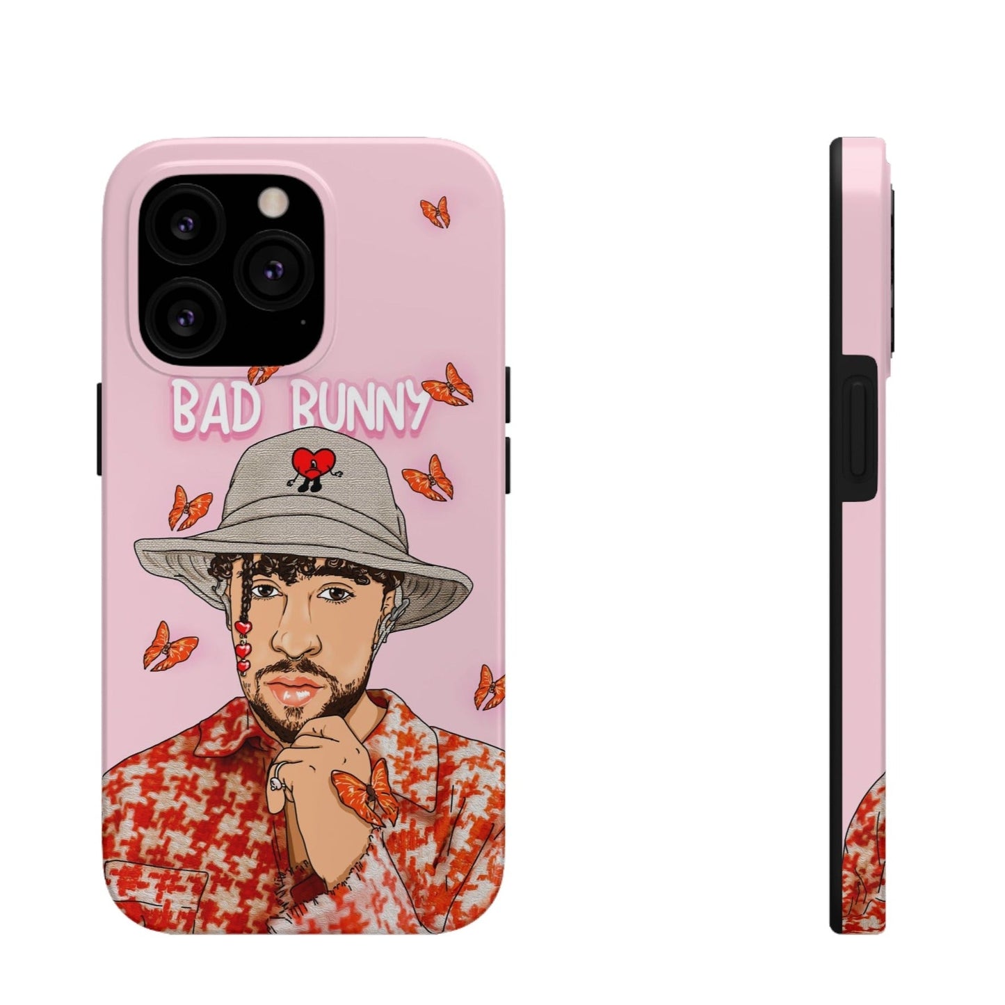 Bad Bunny iPhone Case - Butterflies
