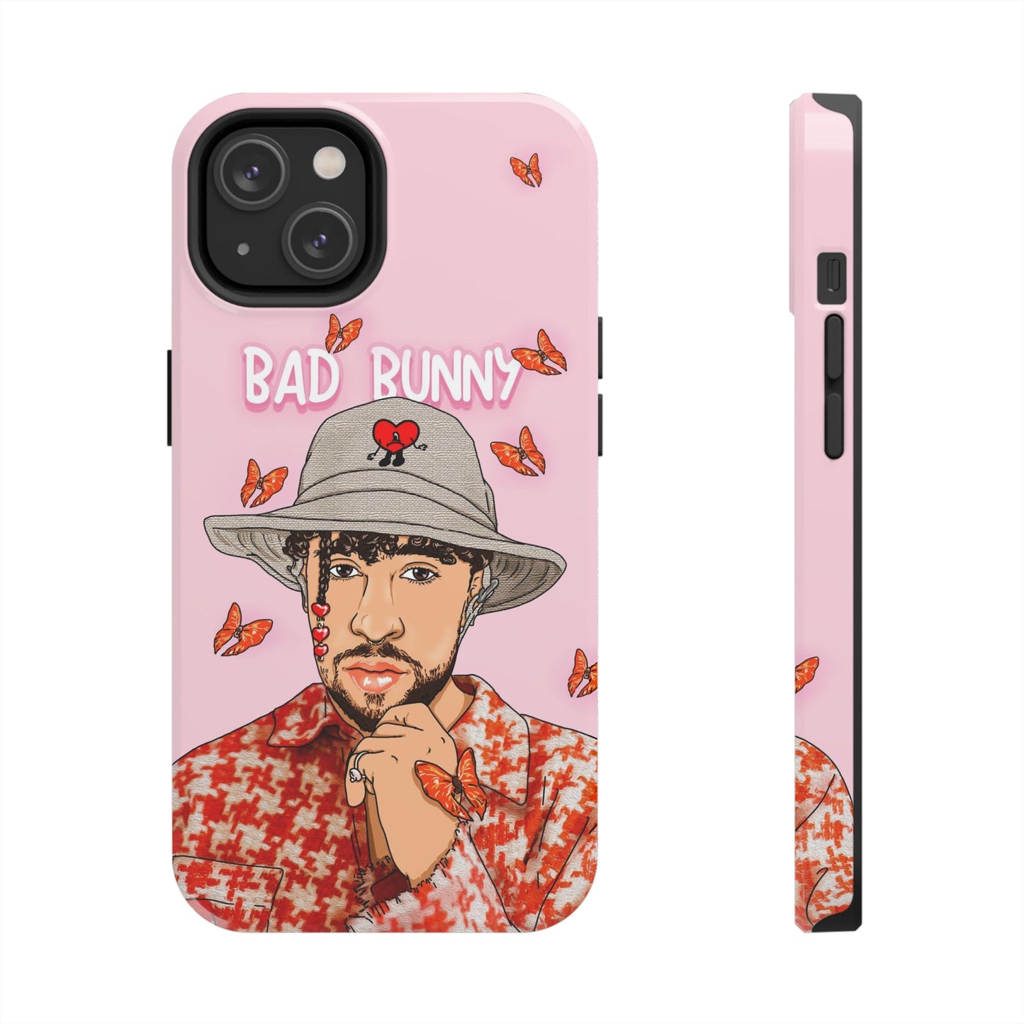Bad Bunny iPhone Case - Butterflies