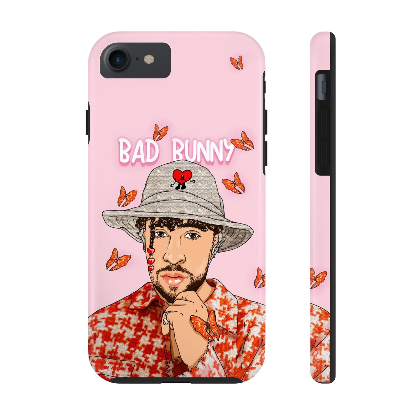 Bad Bunny iPhone Case - Butterflies
