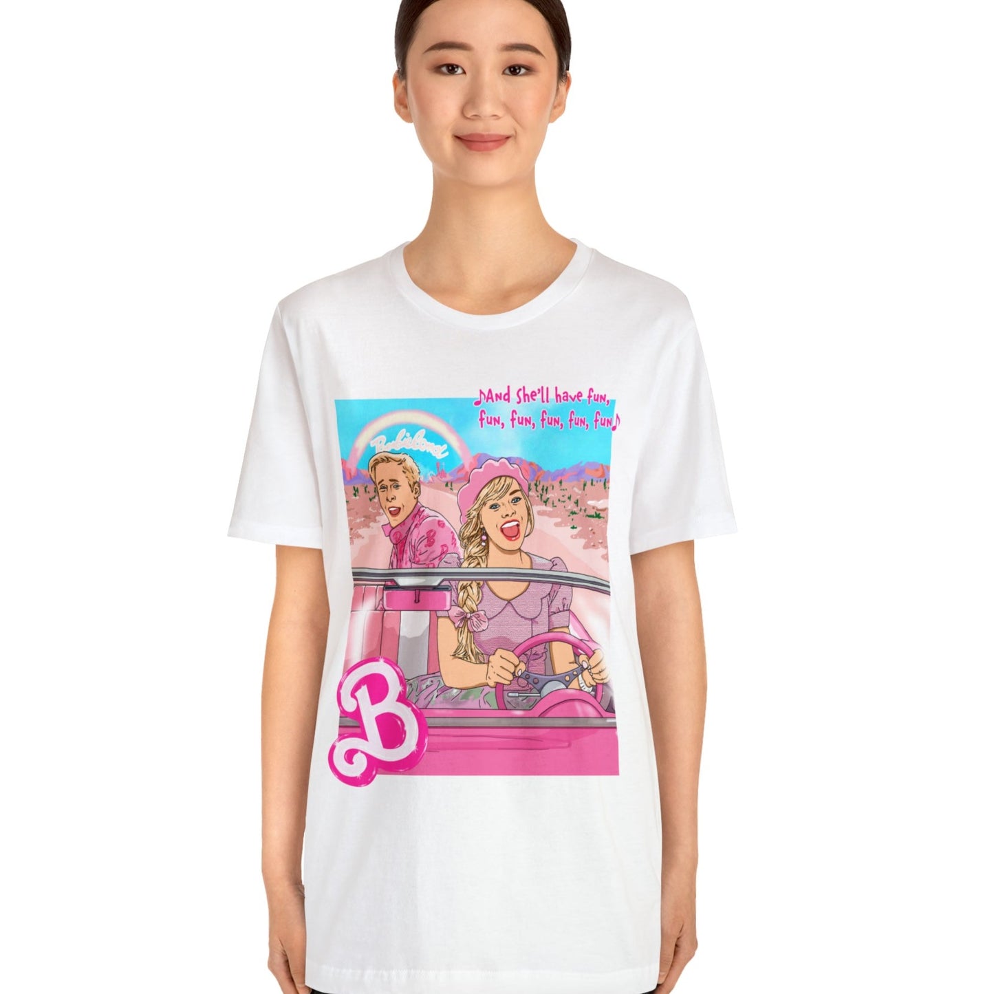 Barbie T-Shirt - Pink Corvette