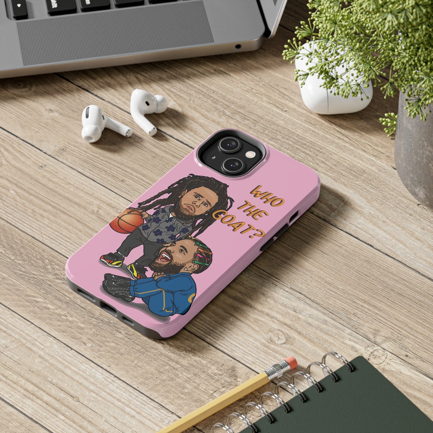 Drake, J Cole iPhone Case - GOAT