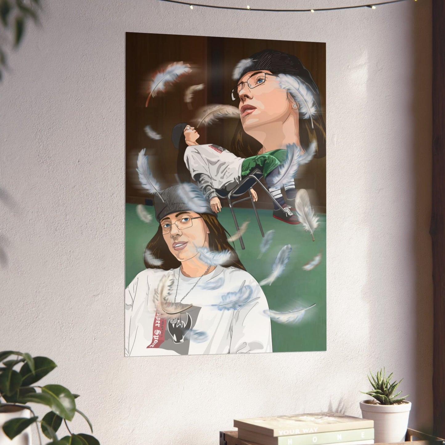 Billie Elish Poster - Birds Of A Feather