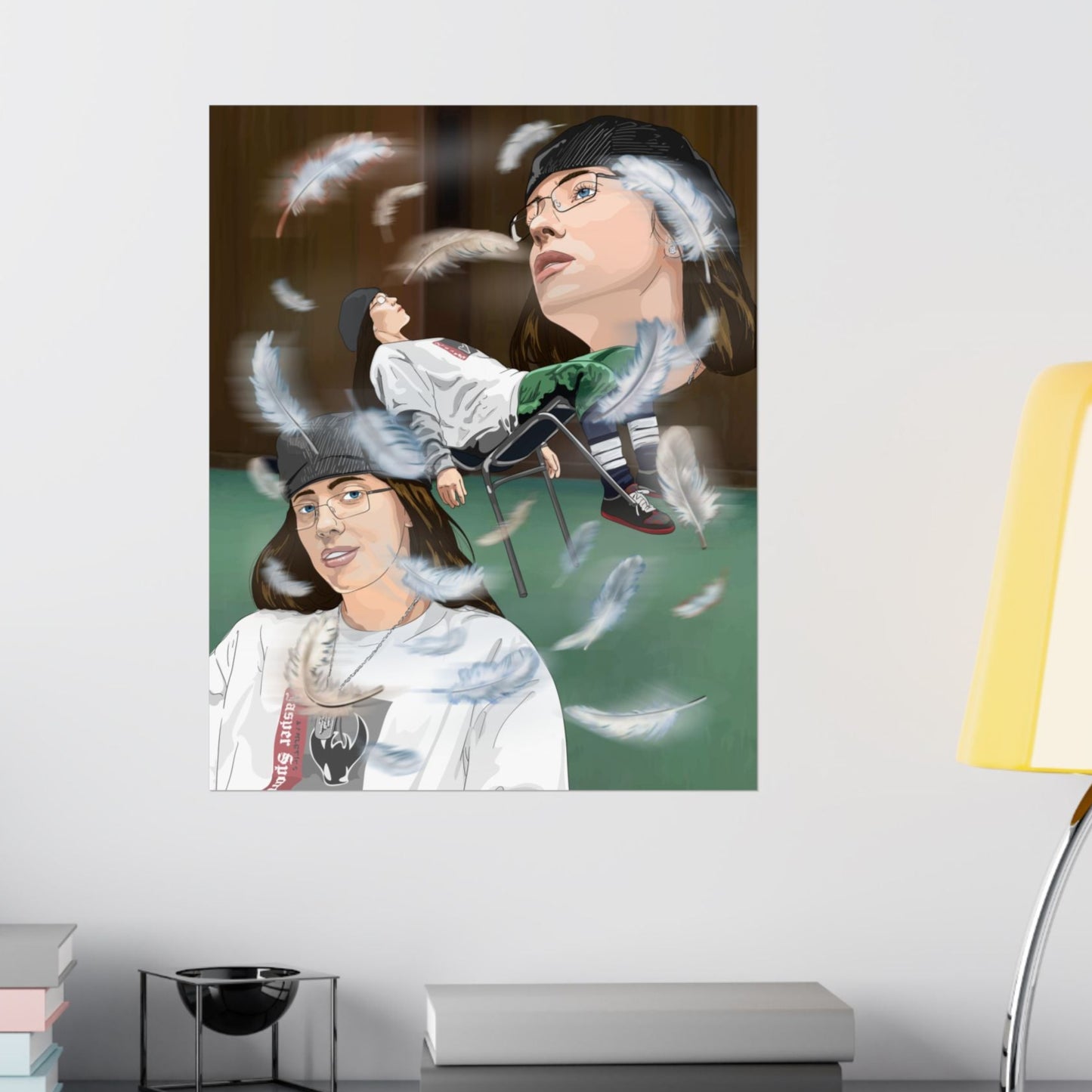 Billie Elish Poster - Birds Of A Feather