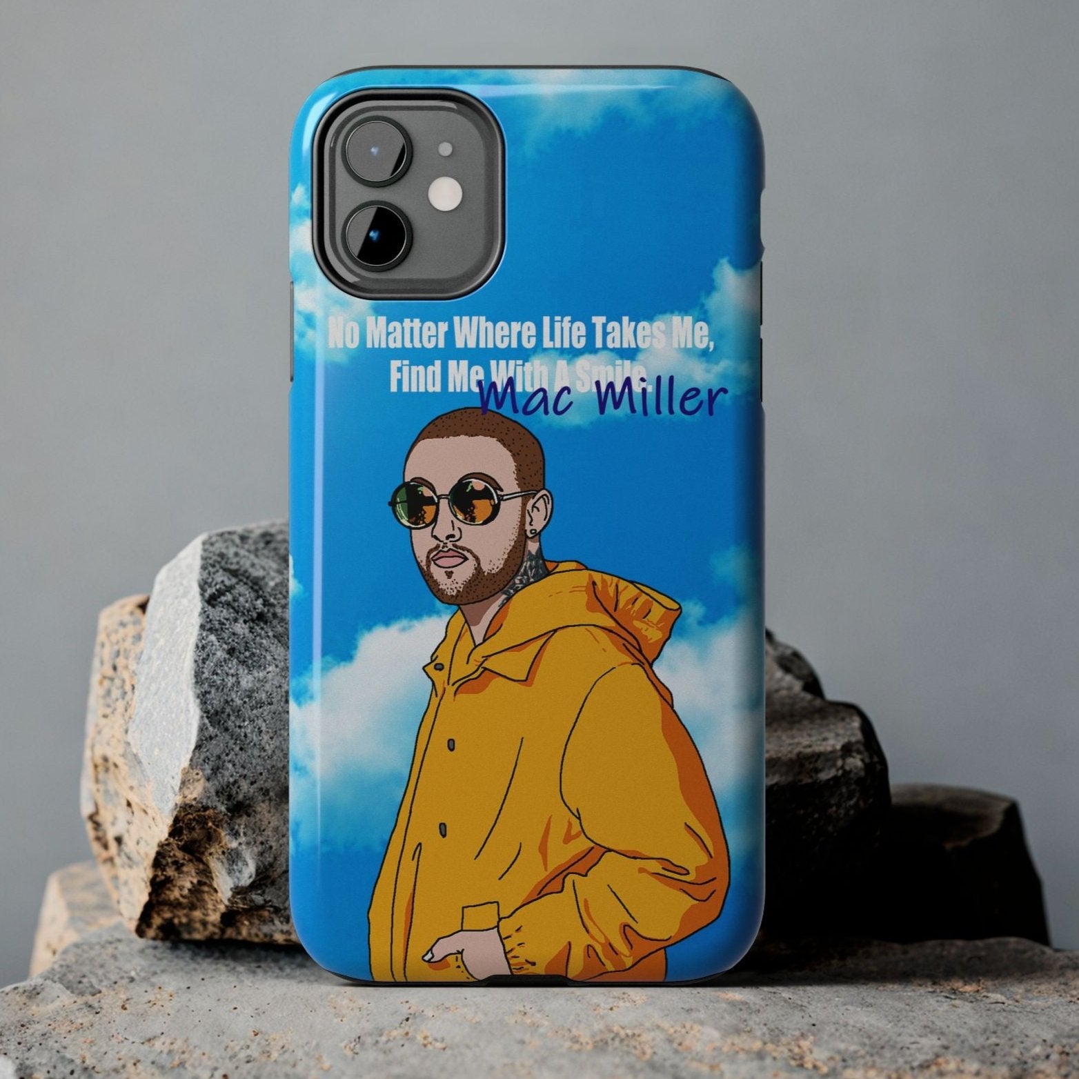 Mac Miller iPhone Case - Swimming Mac Miller iPhone Case - Swimming