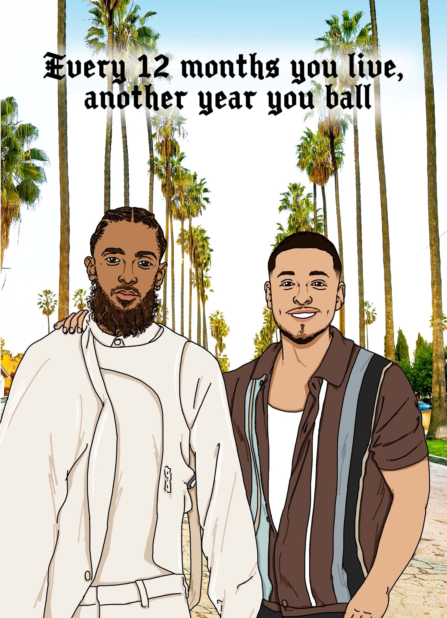 Custom Birthday Card (Choose Your Own Theme)