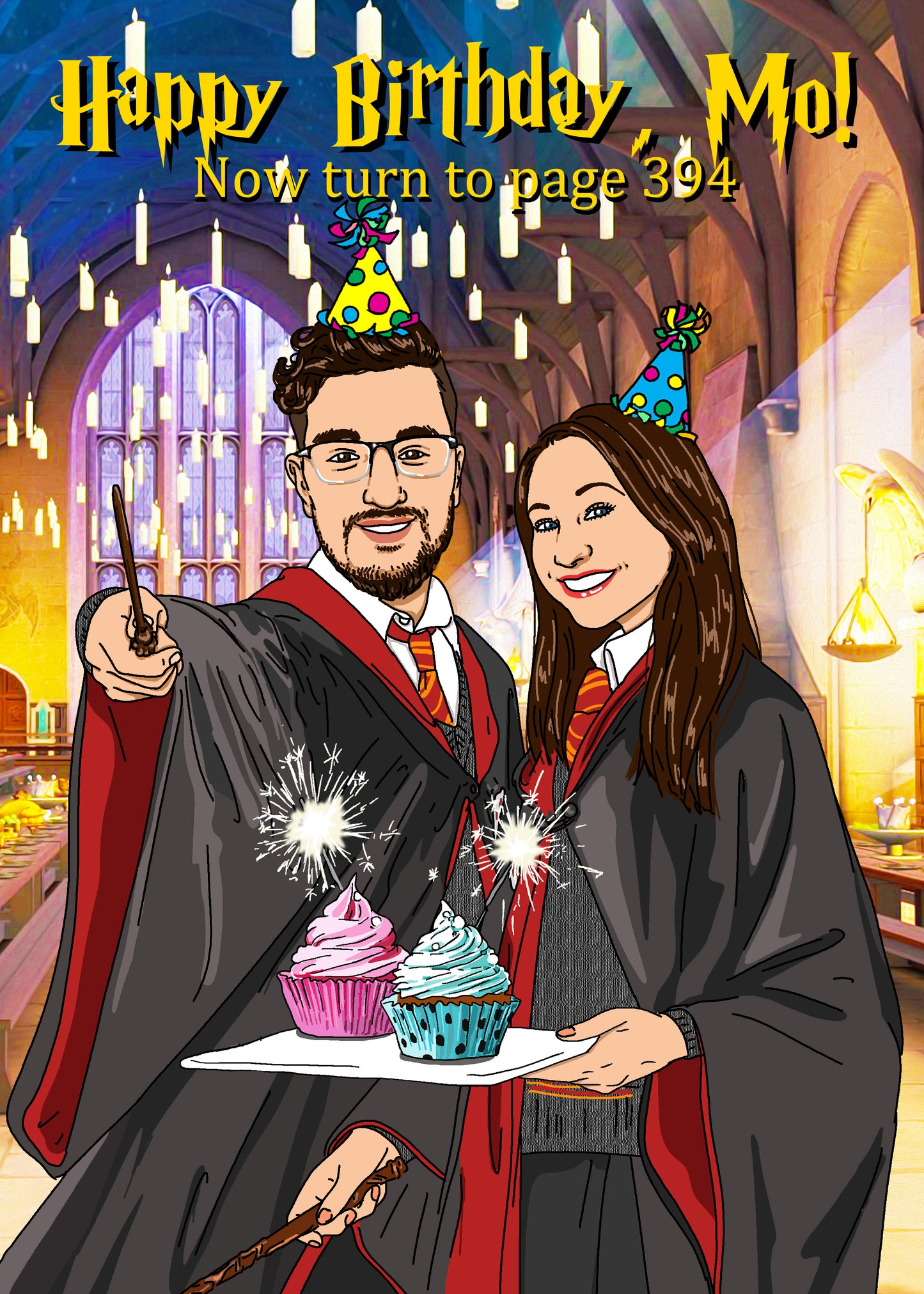 Custom Birthday Card (Choose Your Own Theme)
