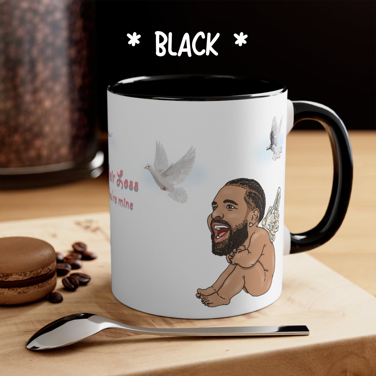 Drake, 21 Savage Valentine's Coffee Mug - Her Loss