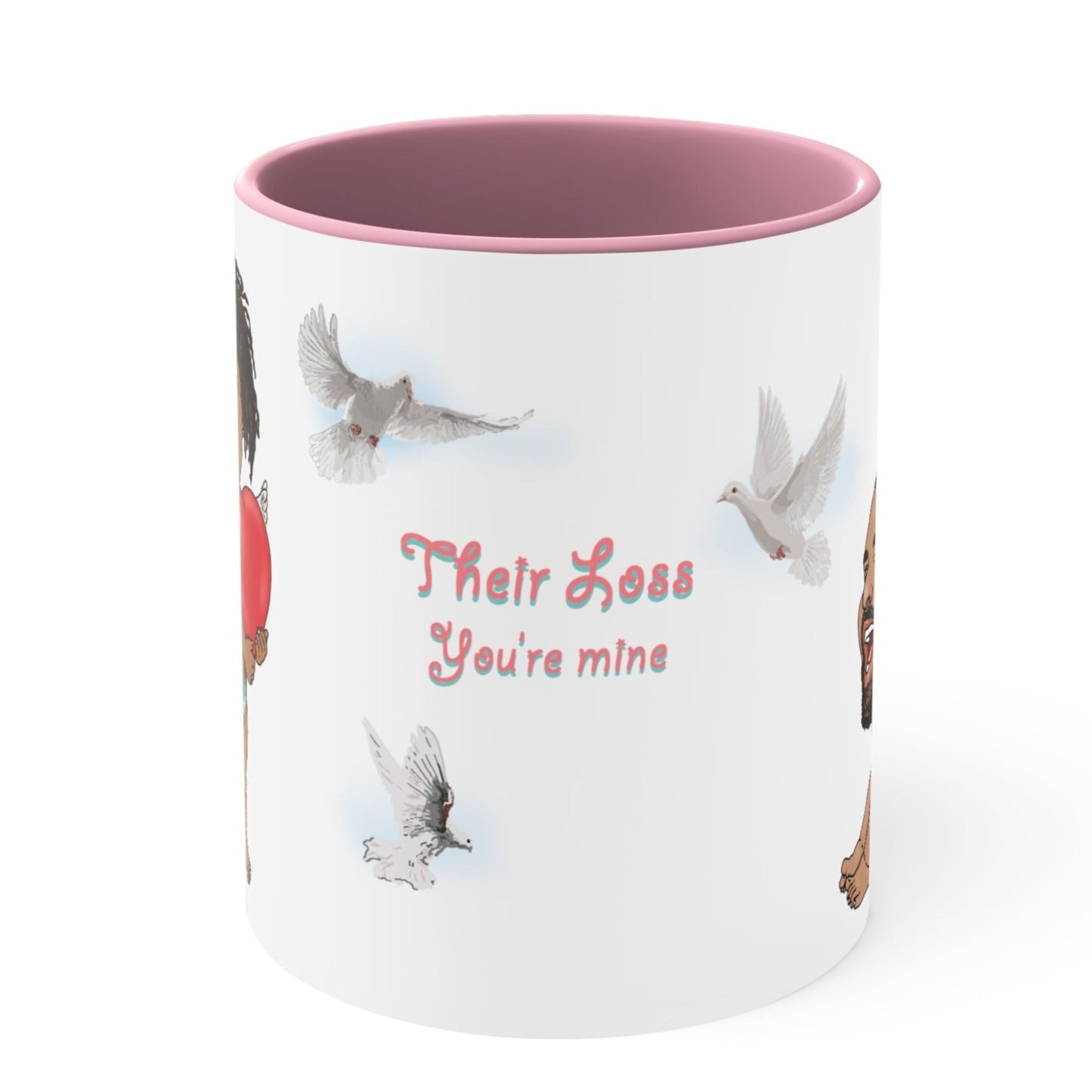 Drake, 21 Savage Valentine's Coffee Mug - Her Loss