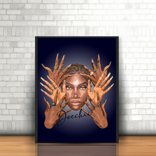 Doechii Poster - Anxiety