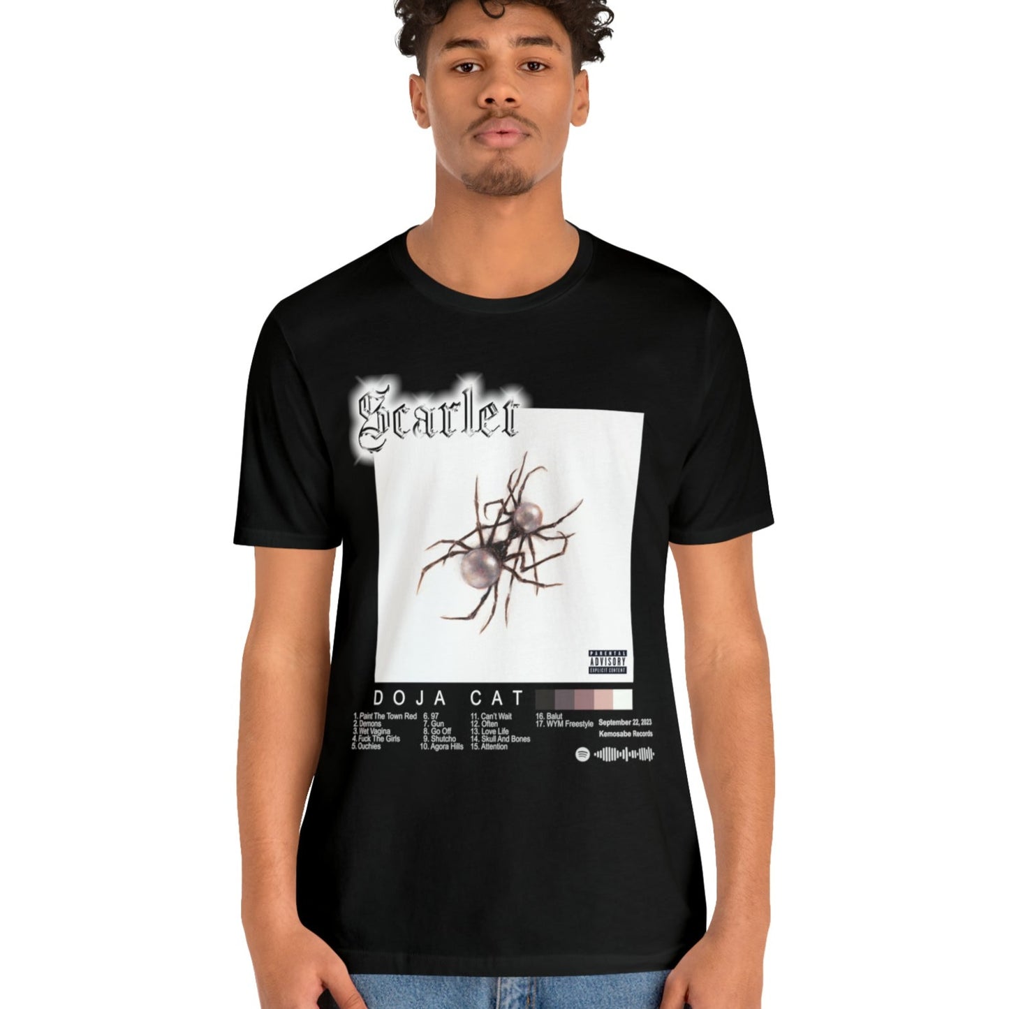 Doja Cat Album Tee - Scarlet