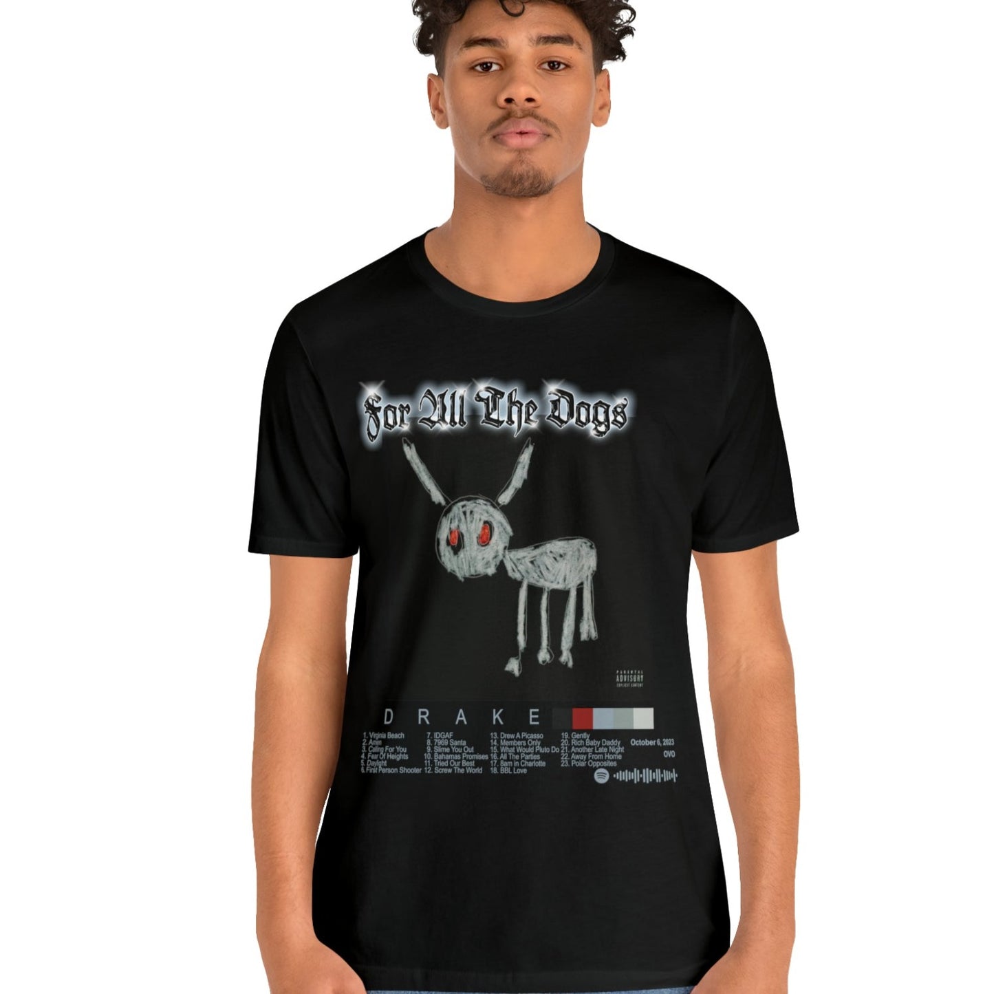 Drake Album Tee - For All The Dogs