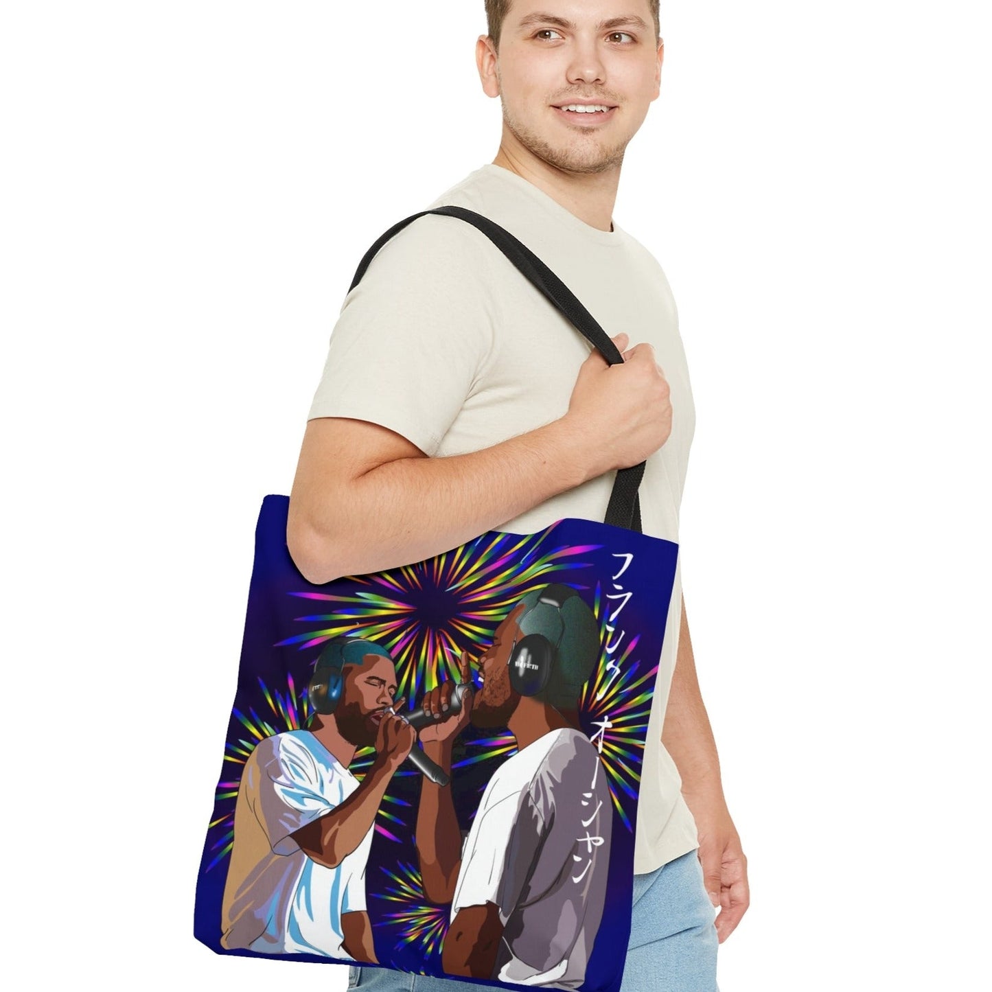 Frank Ocean Tote Bag - Fireworks