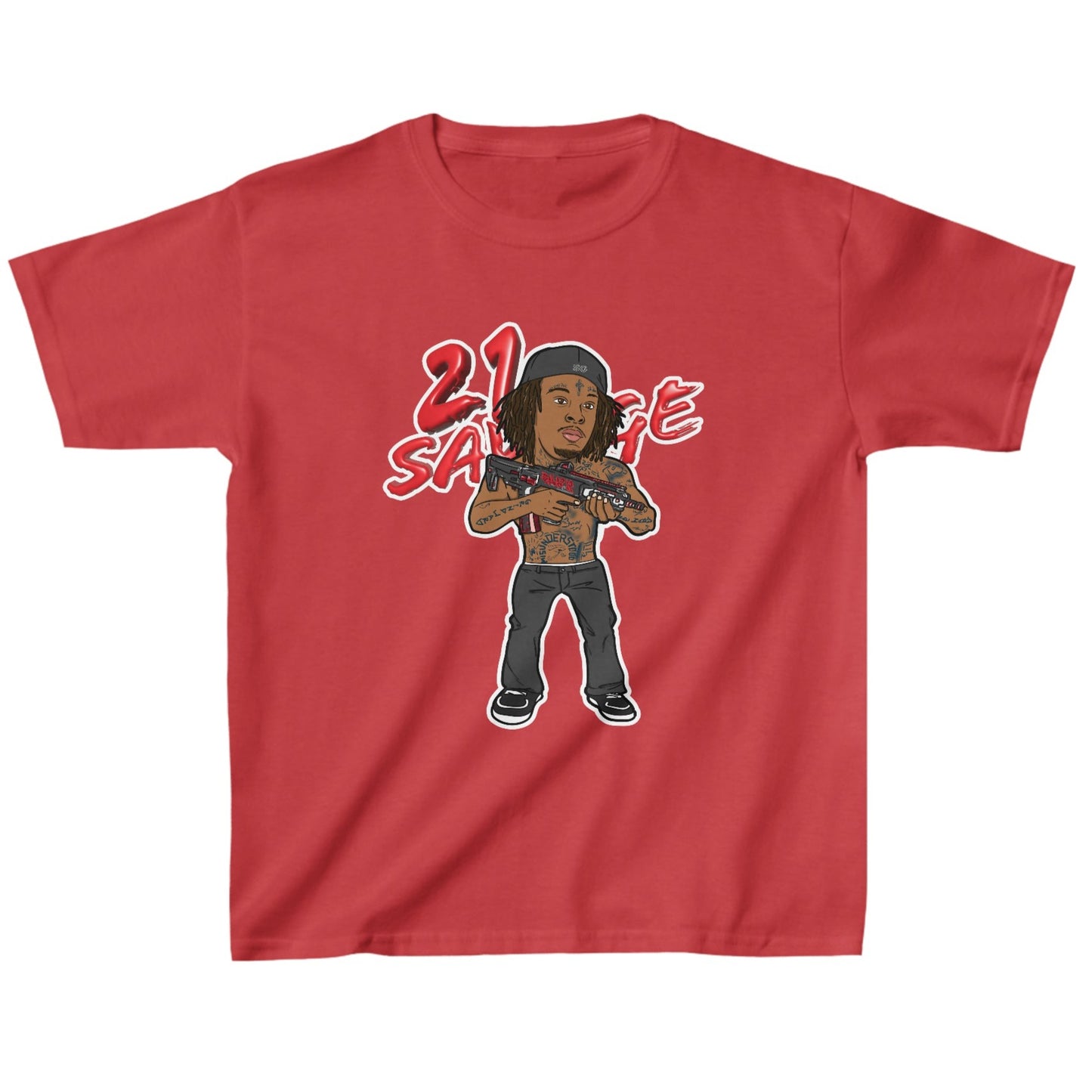 21 Savage Kid's T-Shirt - Call of Duty