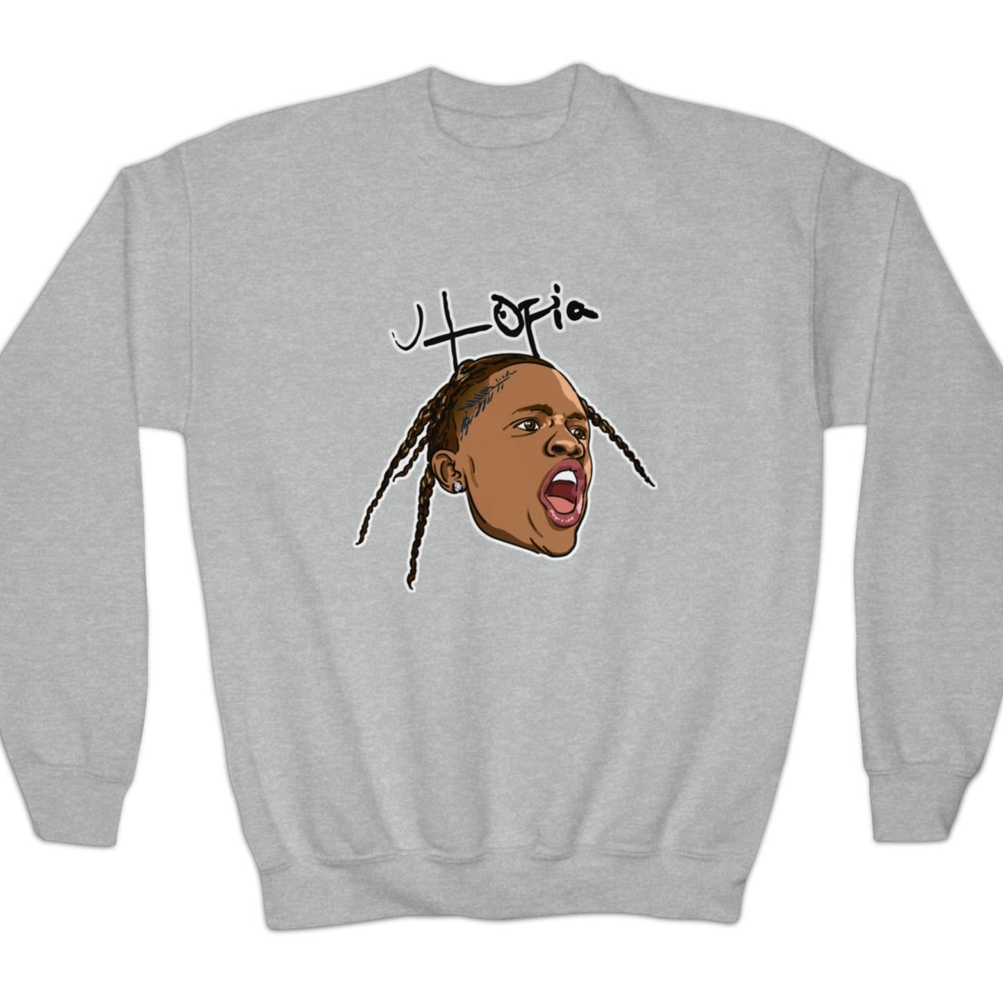 Travis Scott Kid's Sweatshirt - Toon Utopia