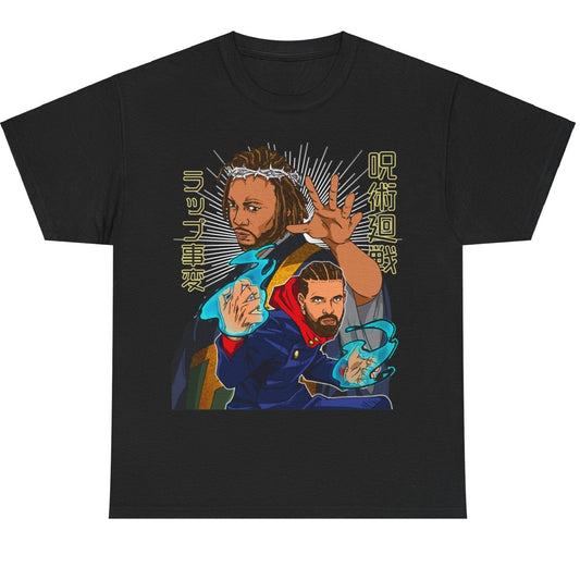 Drake, Kendrick Lamar T-Shirt - Jujutsu Kaisen