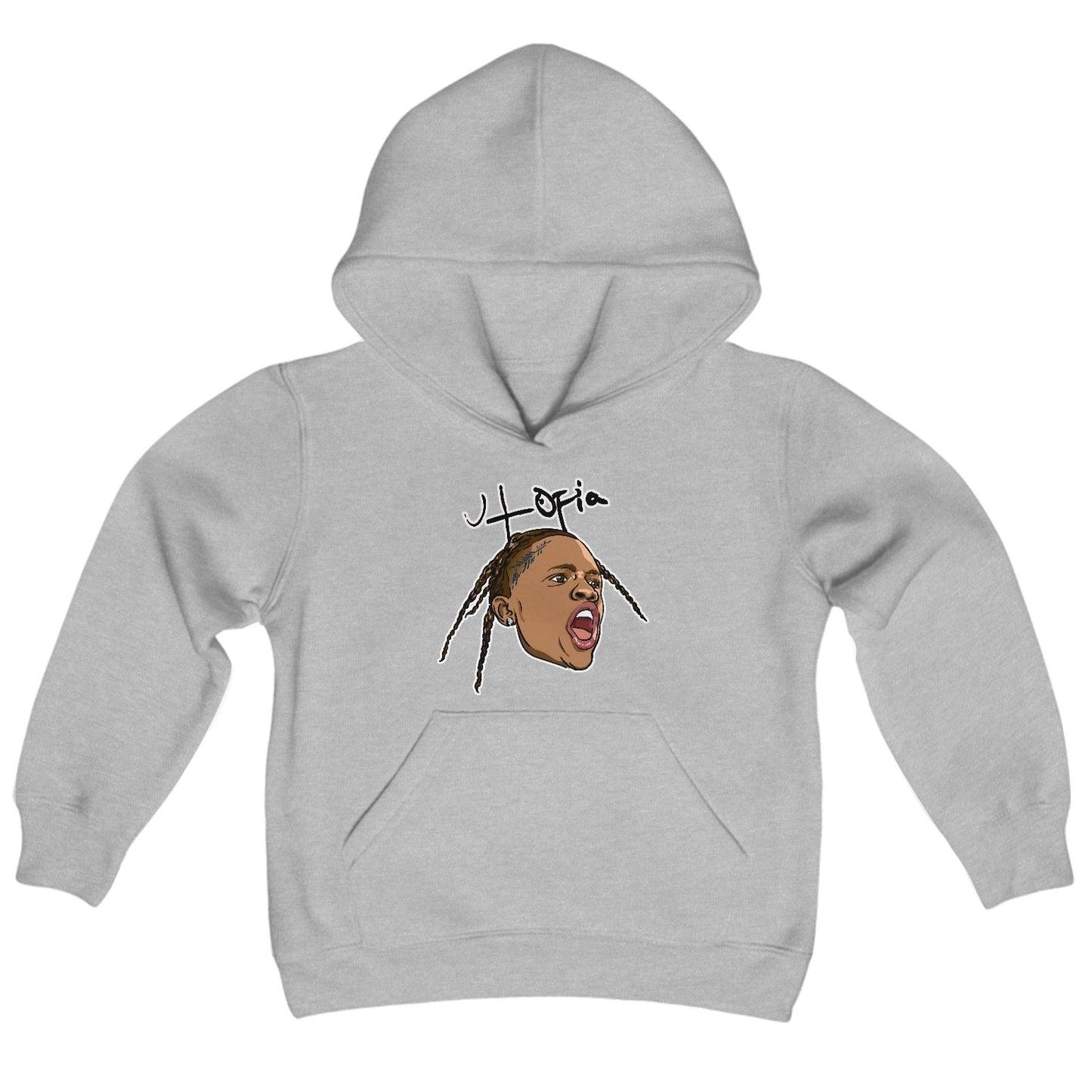 Travis Scott Kid's Hoodie - Toon Utopia