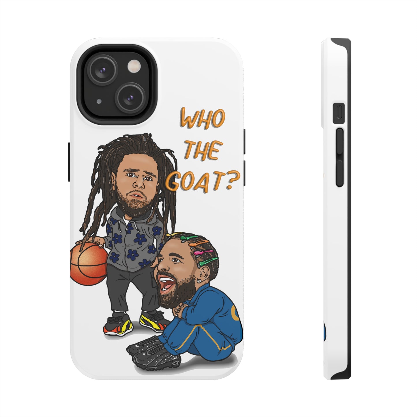 Drake, J Cole iPhone Case - GOAT