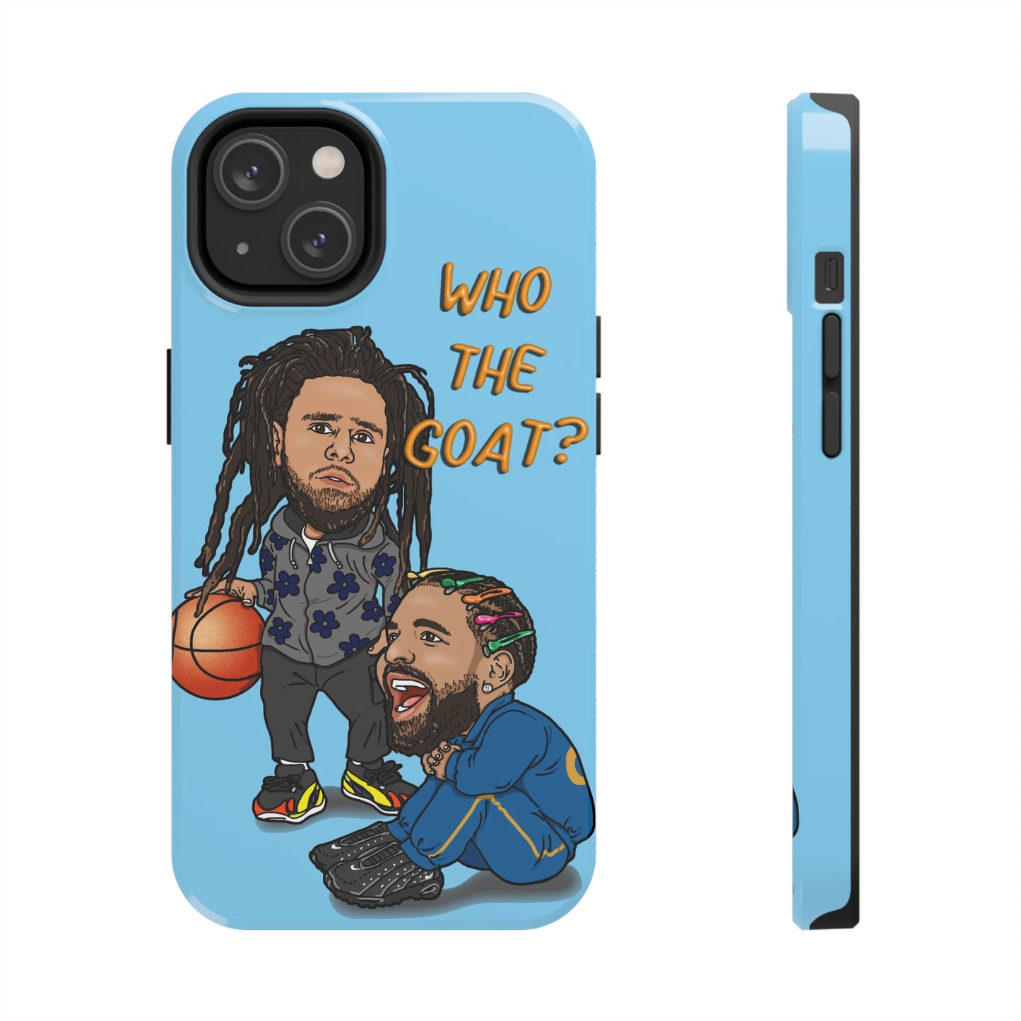 Drake, J Cole iPhone Case - GOAT