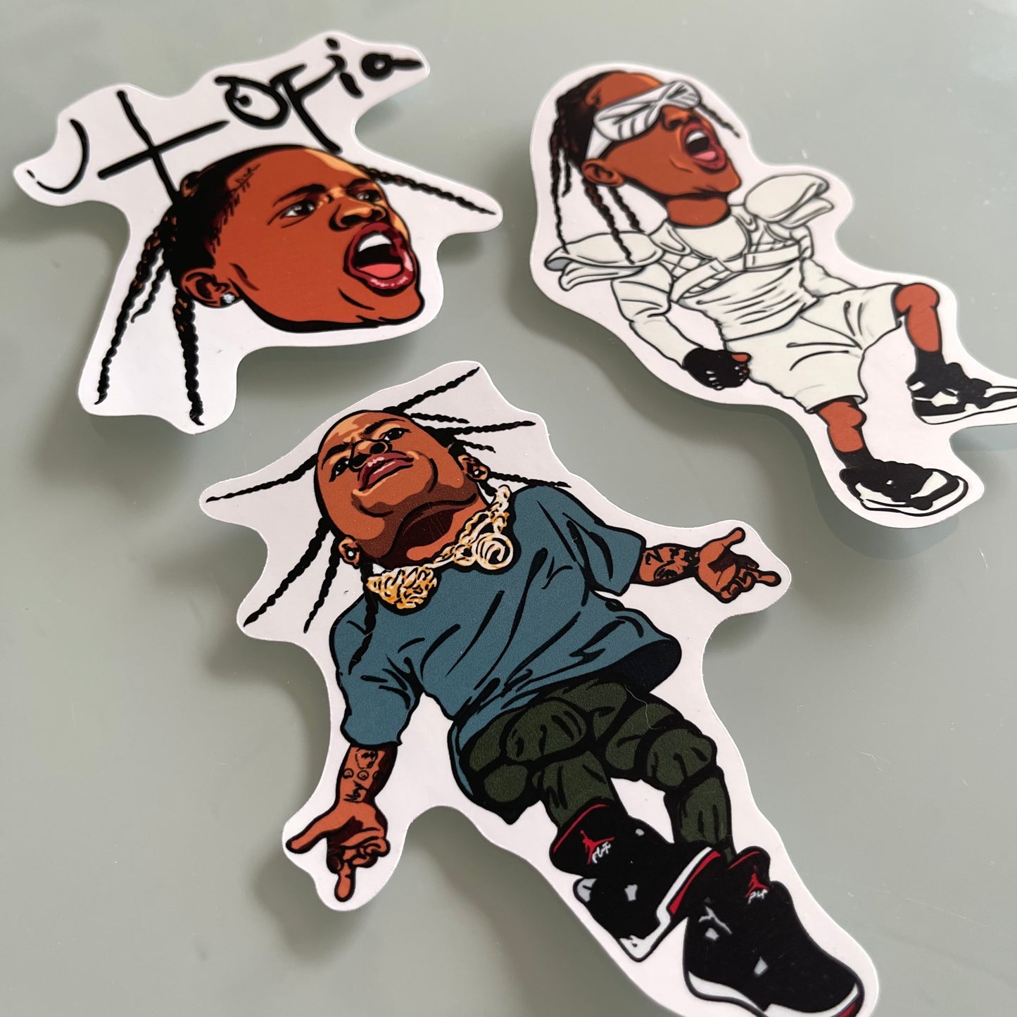 Travis Scott Sticker Set - Utopia