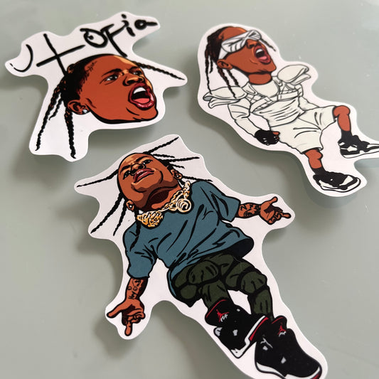 Travis Scott Sticker Set - Utopia