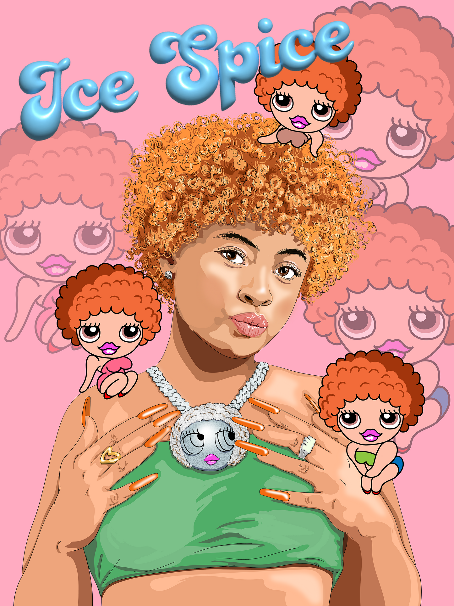 Ice Spice Poster - Princess Diana