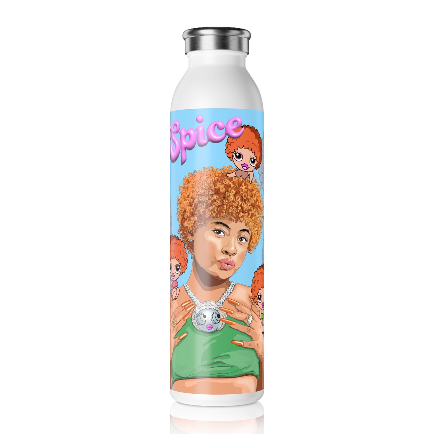 Ice Spice Slim Water Bottle - Princess Diana