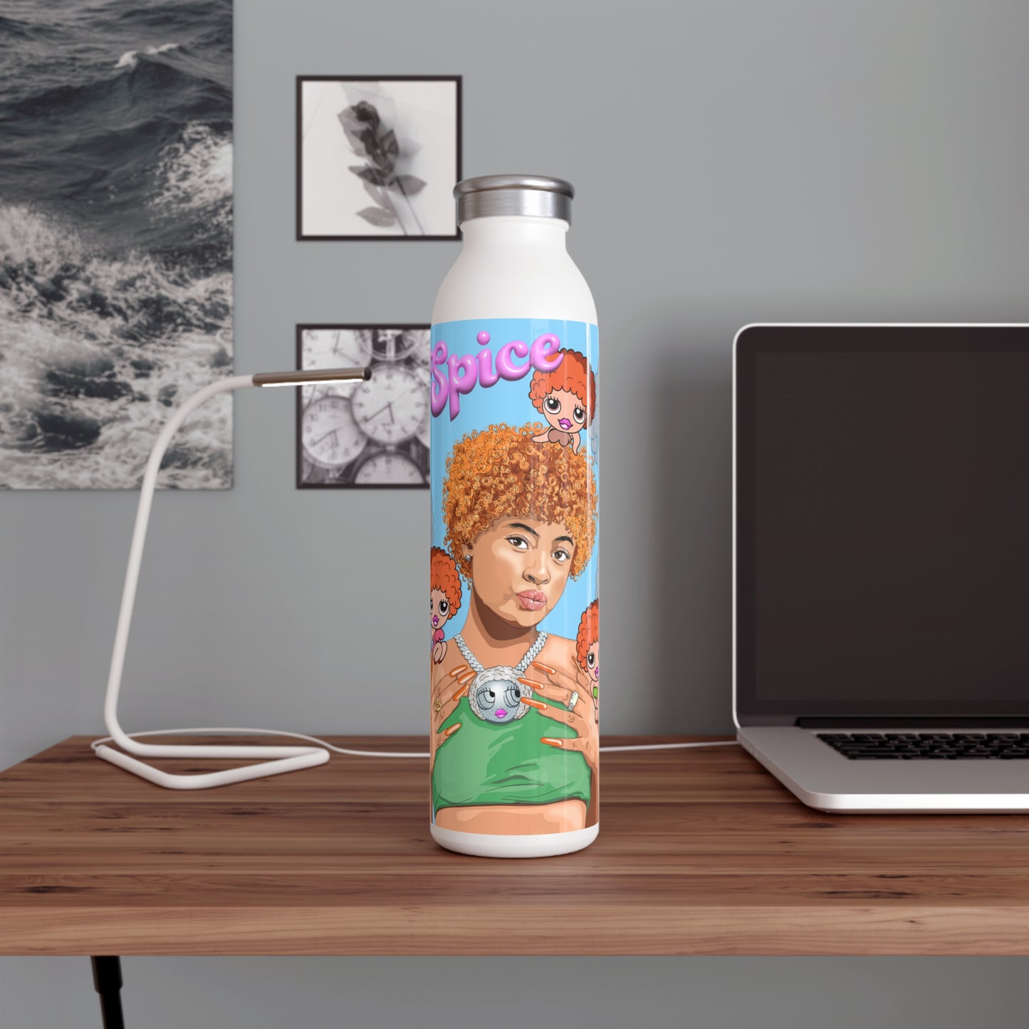 Ice Spice Slim Water Bottle - Princess Diana