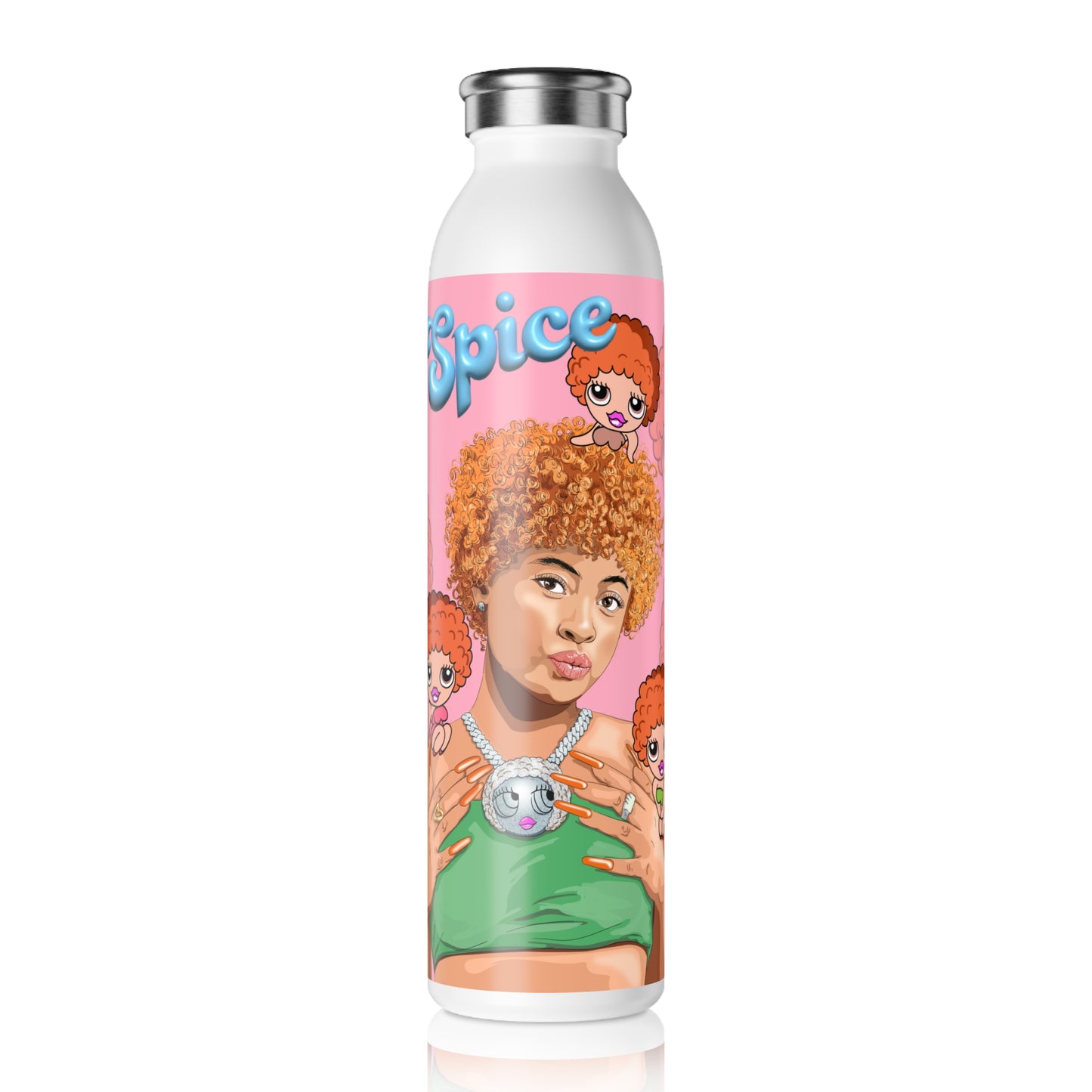 Ice Spice Slim Water Bottle - Princess Diana