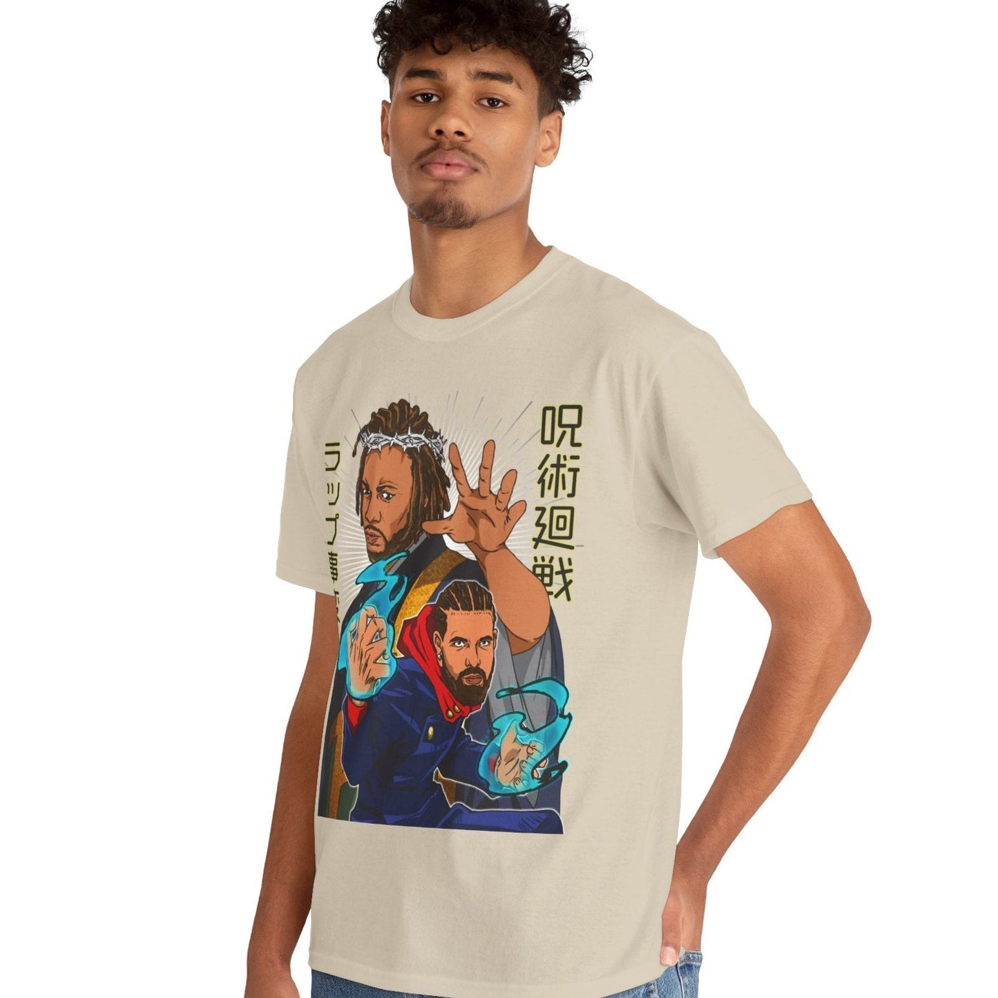 Drake, Kendrick Lamar T-Shirt - Jujustu Kaisen