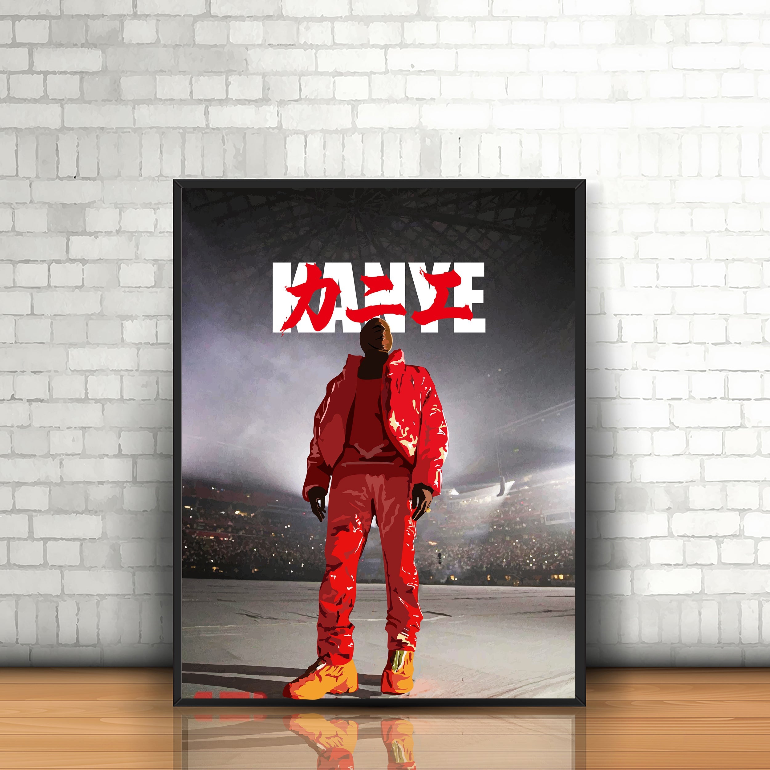 Kanye West Poster! Graduation Painting Hip Hop Art Rap Hypebeast Merch –  Abe Gallery