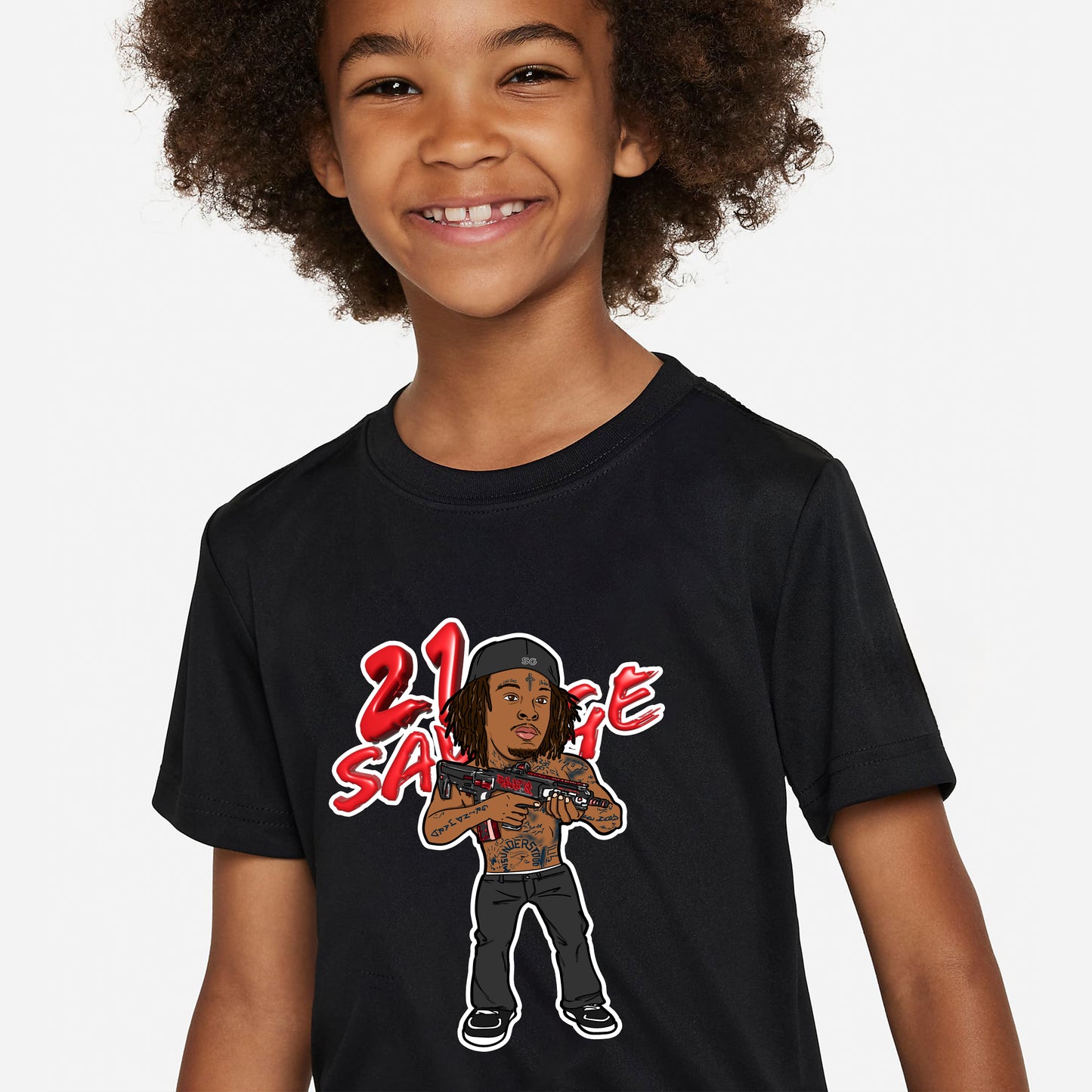 21 Savage Kid's T-Shirt - Call of Duty