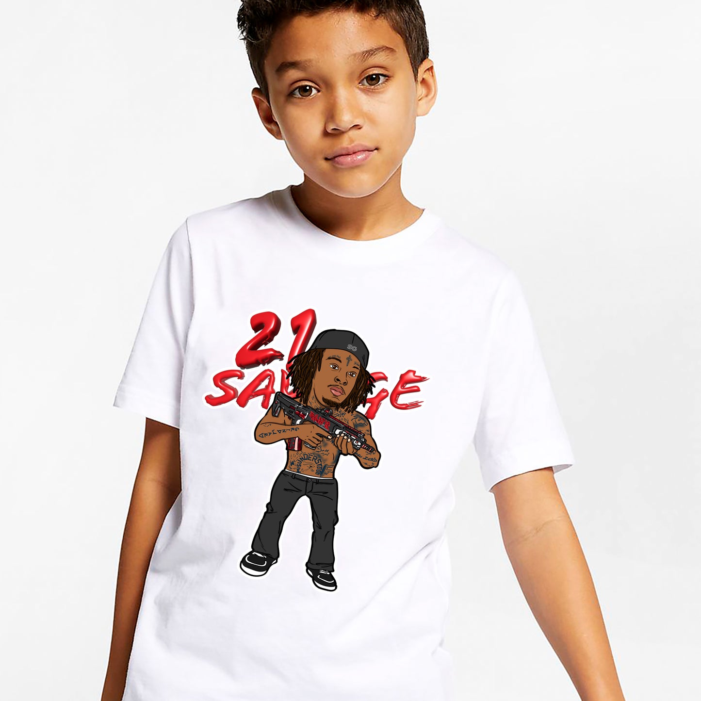 21 Savage Kid's T-Shirt - Call of Duty