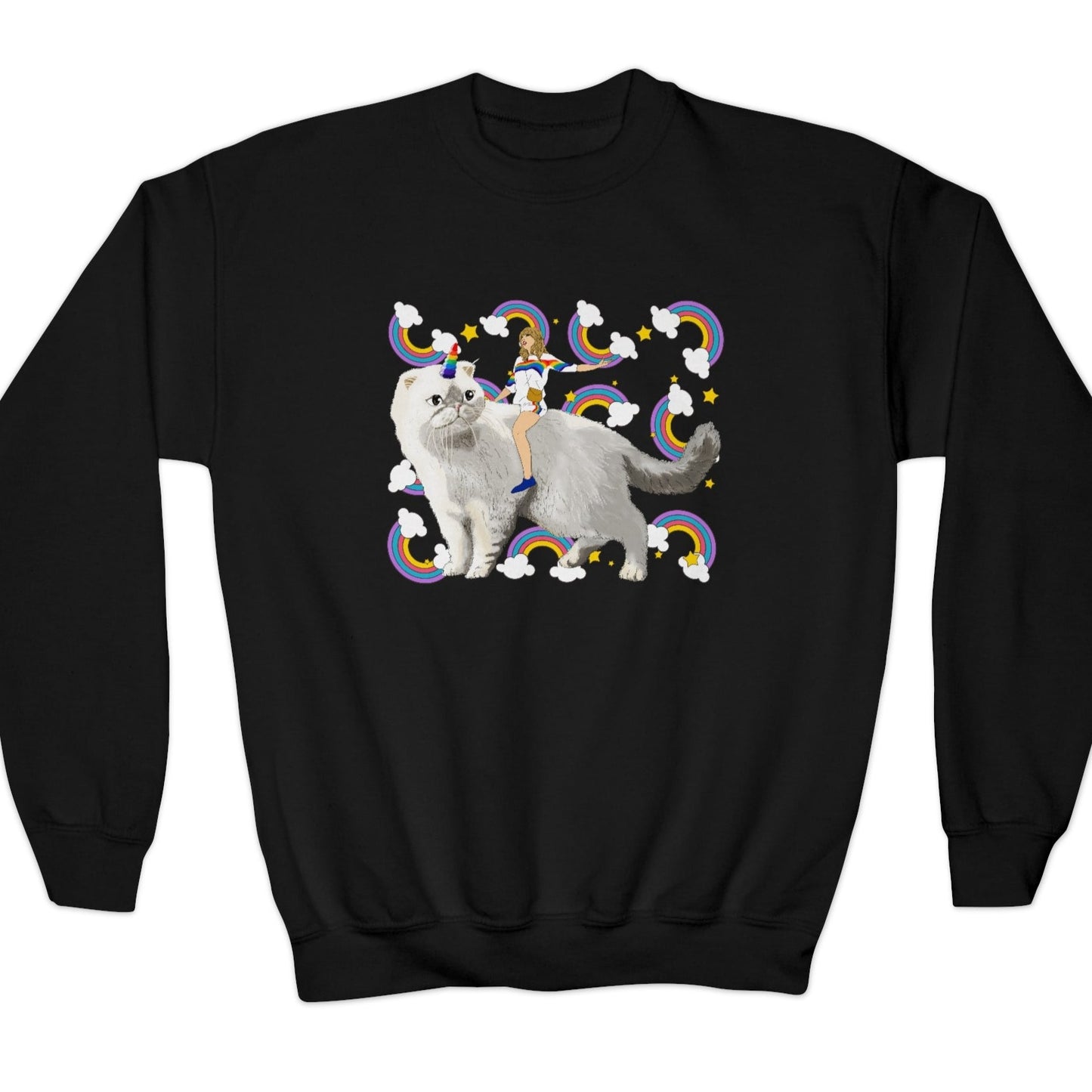 Taylor Swift Kid's Sweatshirt - Caticorn