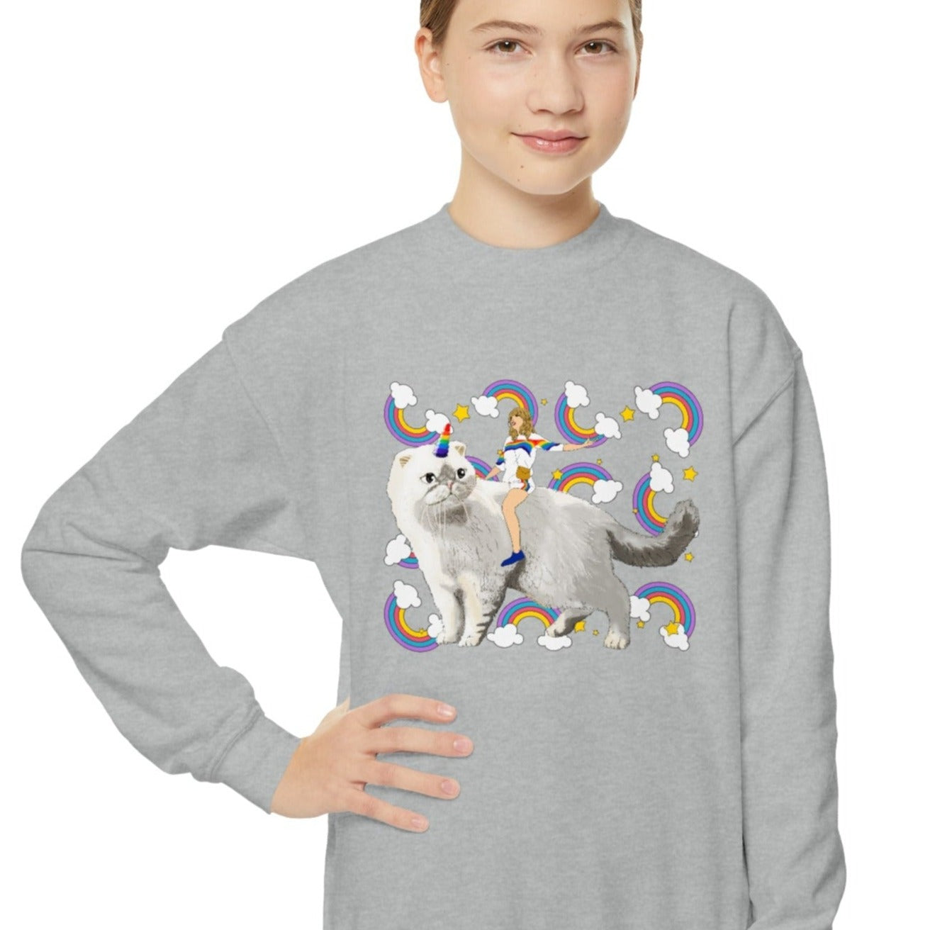 Taylor Swift Kid's Sweatshirt - Caticorn
