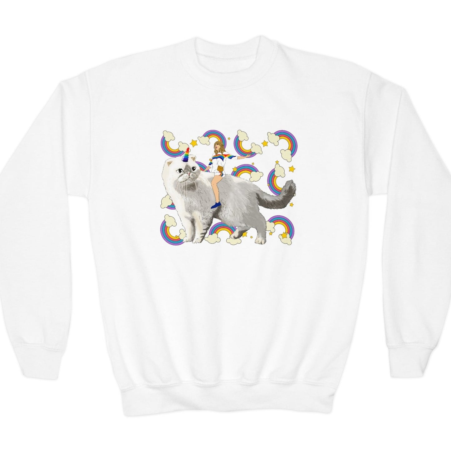 Taylor Swift Kid's Sweatshirt - Caticorn