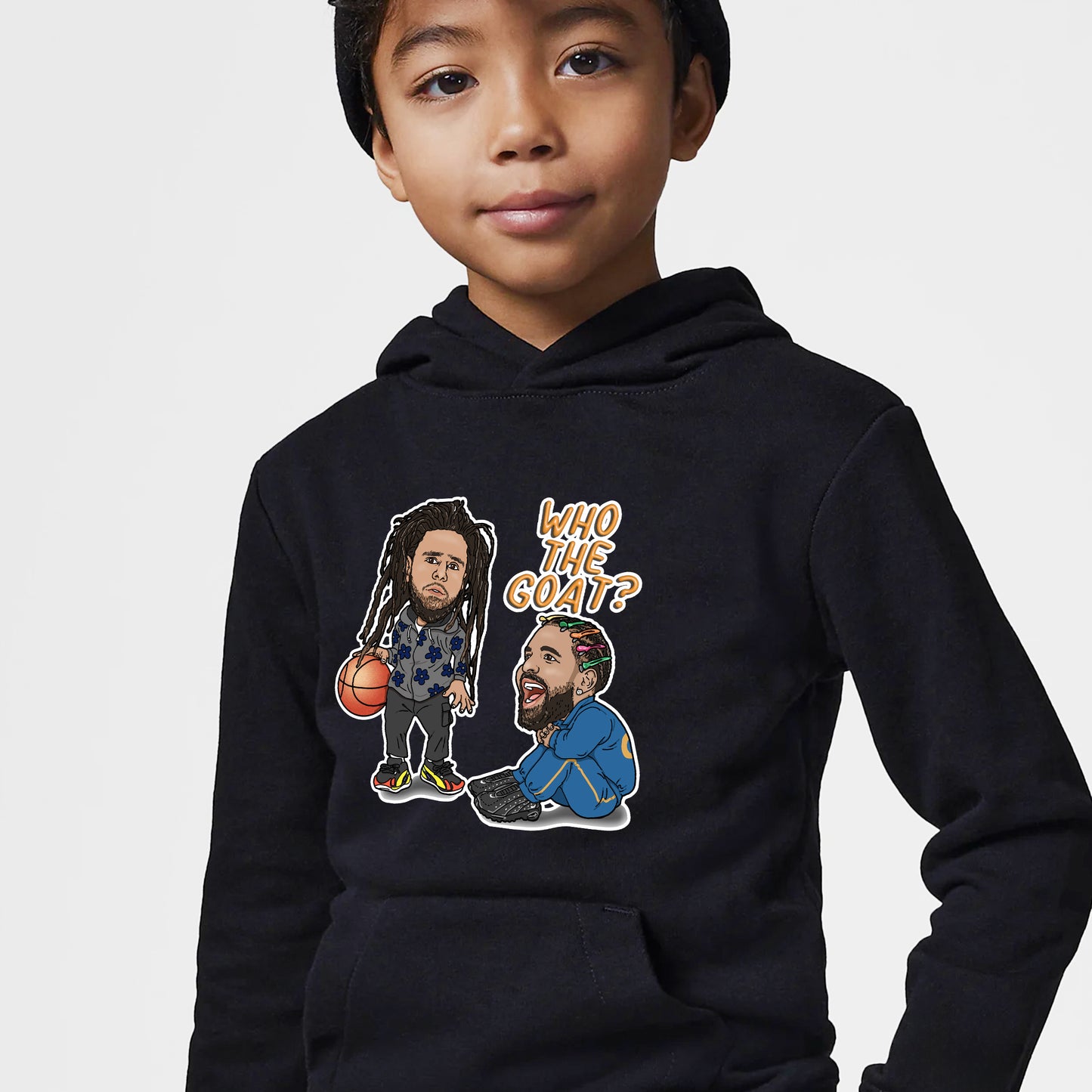 Drake, J Cole Kid's Hoodie - GOAT