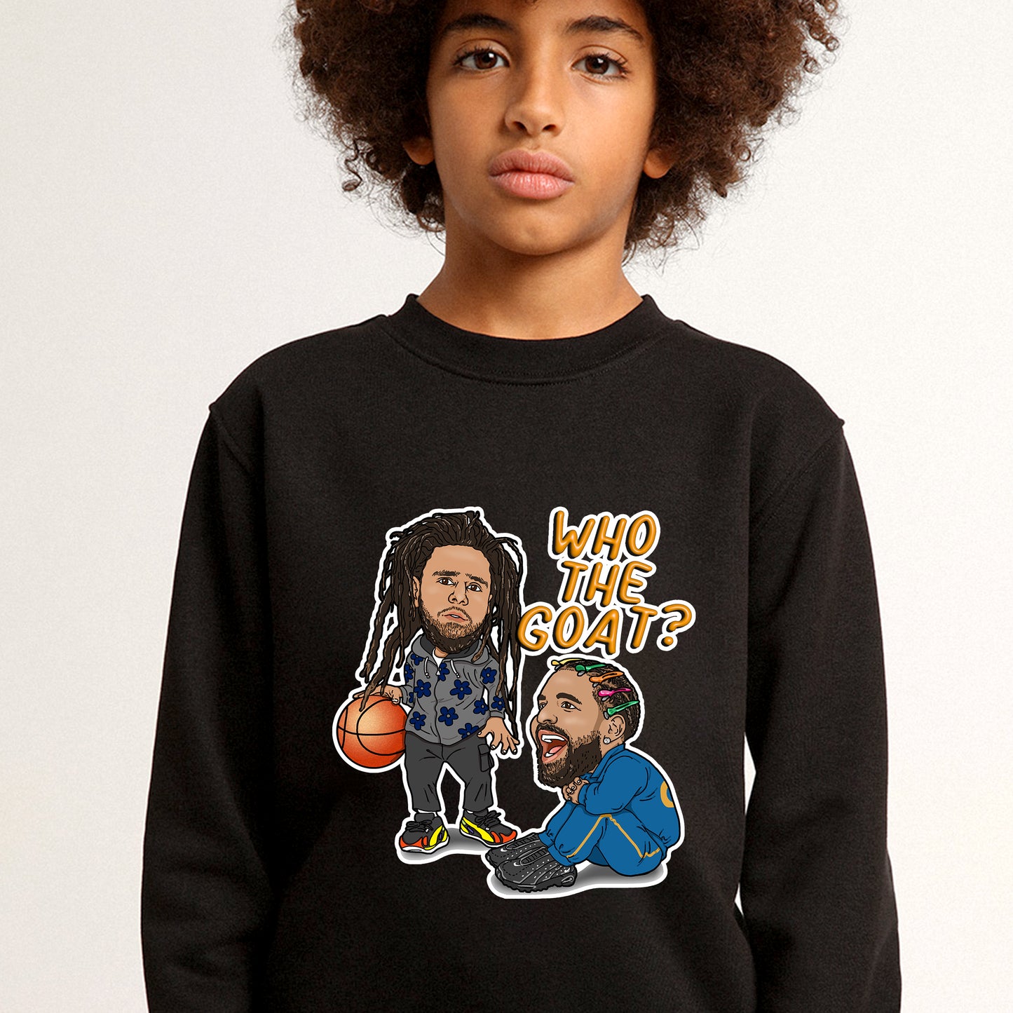 Drake, J. Cole Kid's Sweatshirt - GOAT