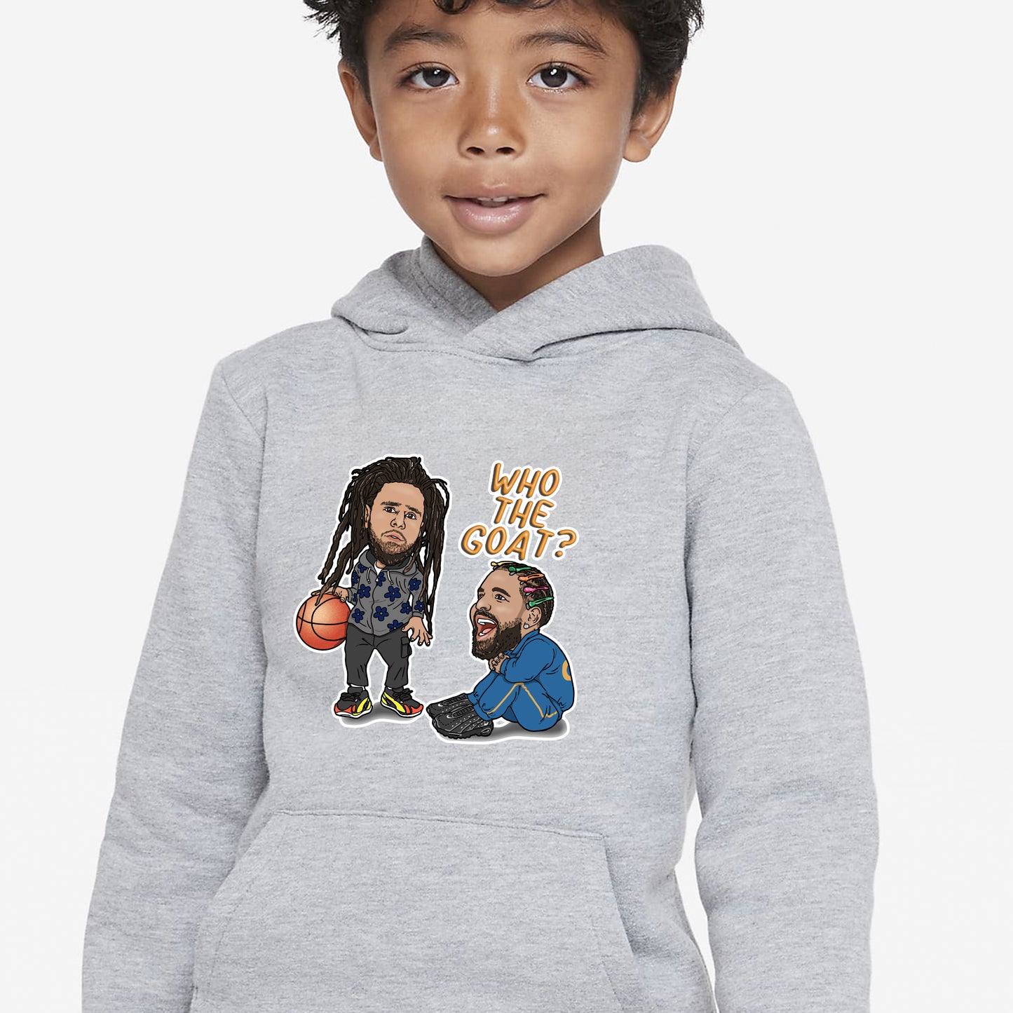 Drake, J Cole Kid's Hoodie - GOAT