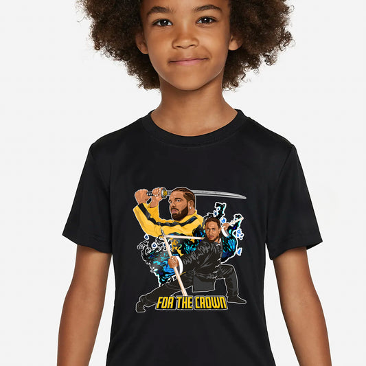 Kendrick Lamar, Drake Kid's T-Shirt - For The Crown