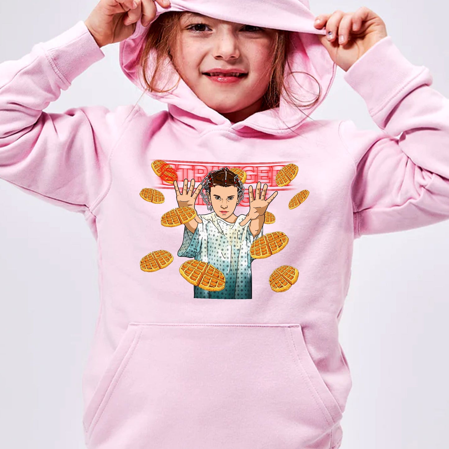 Stranger Things Kid's Hoodie - Eggo