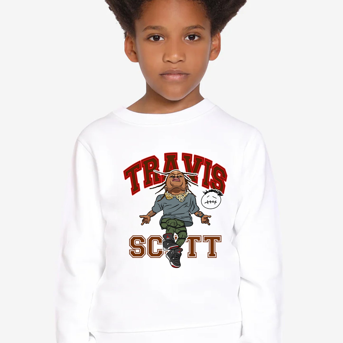 Travis Scott Kid's Sweatshirt - Rage Academy