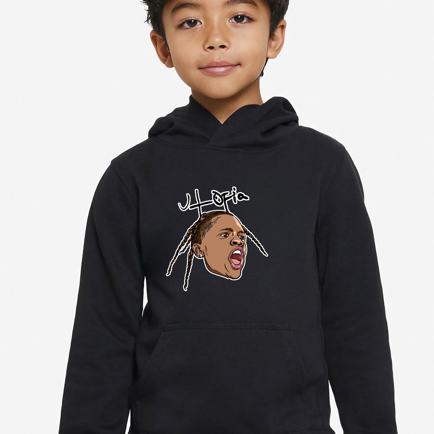 Travis Scott Kid's Hoodie - Toon Utopia