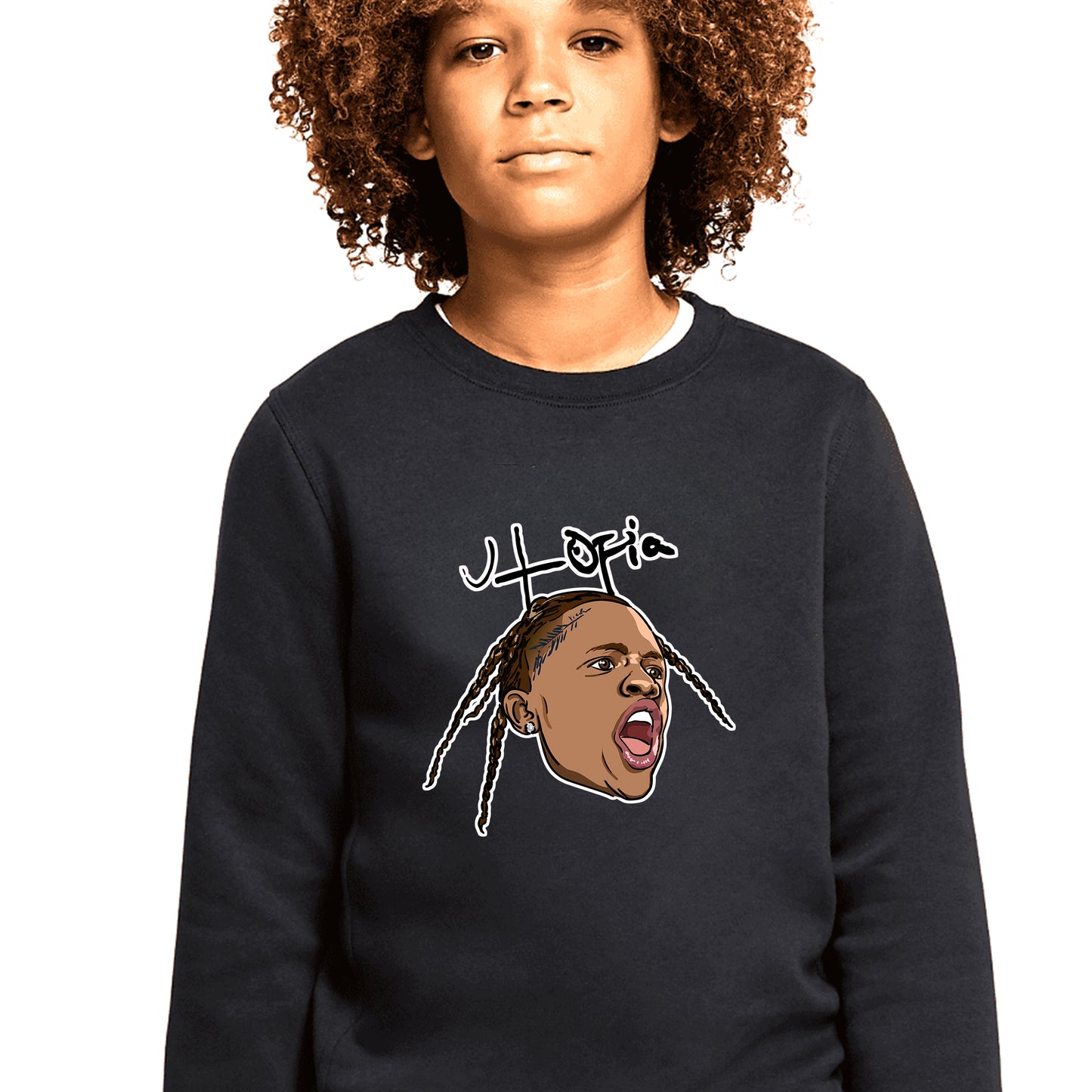 Travis Scott Kid's Sweatshirt - Toon Utopia